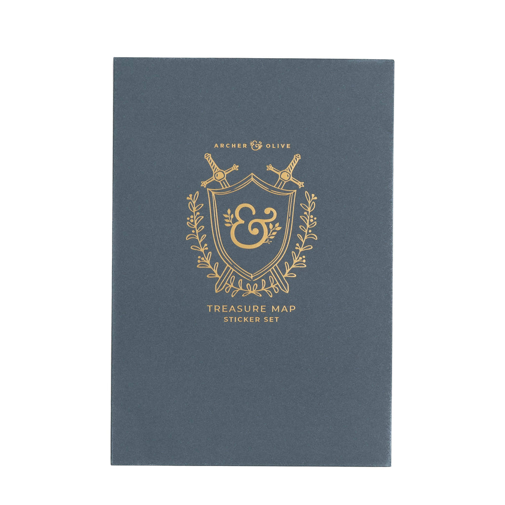 Archer and Olive - Stickers: Treasure Map