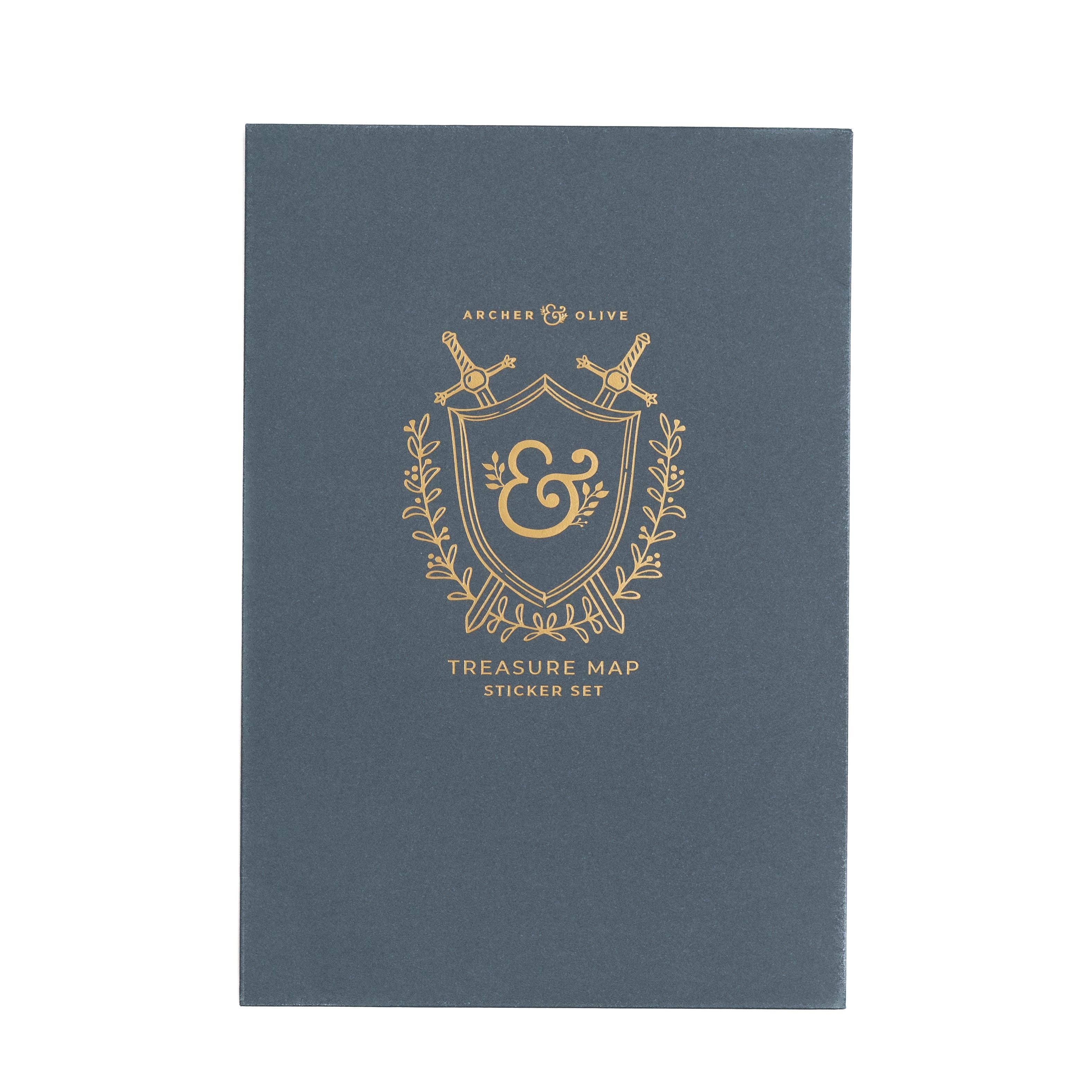 Archer and Olive - Stickers: Treasure Map