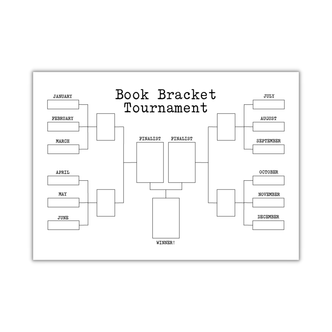 Book Bracket Tournament - Journal Project Kit