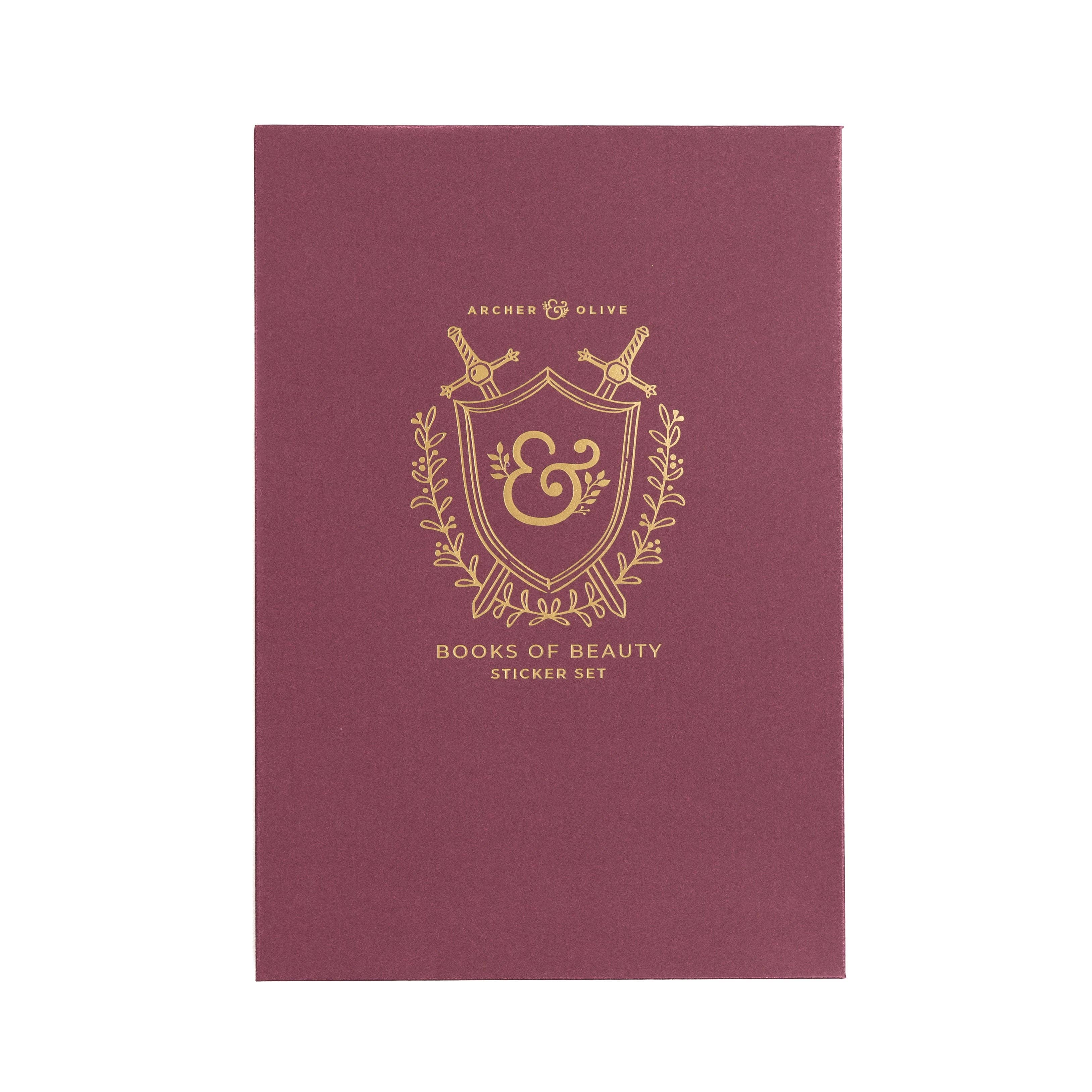 Archer and Olive - Stickers: Books of Beauty