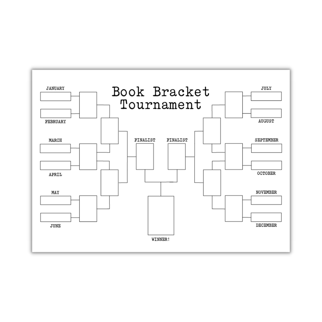 Book Bracket Tournament - Journal Project Kit