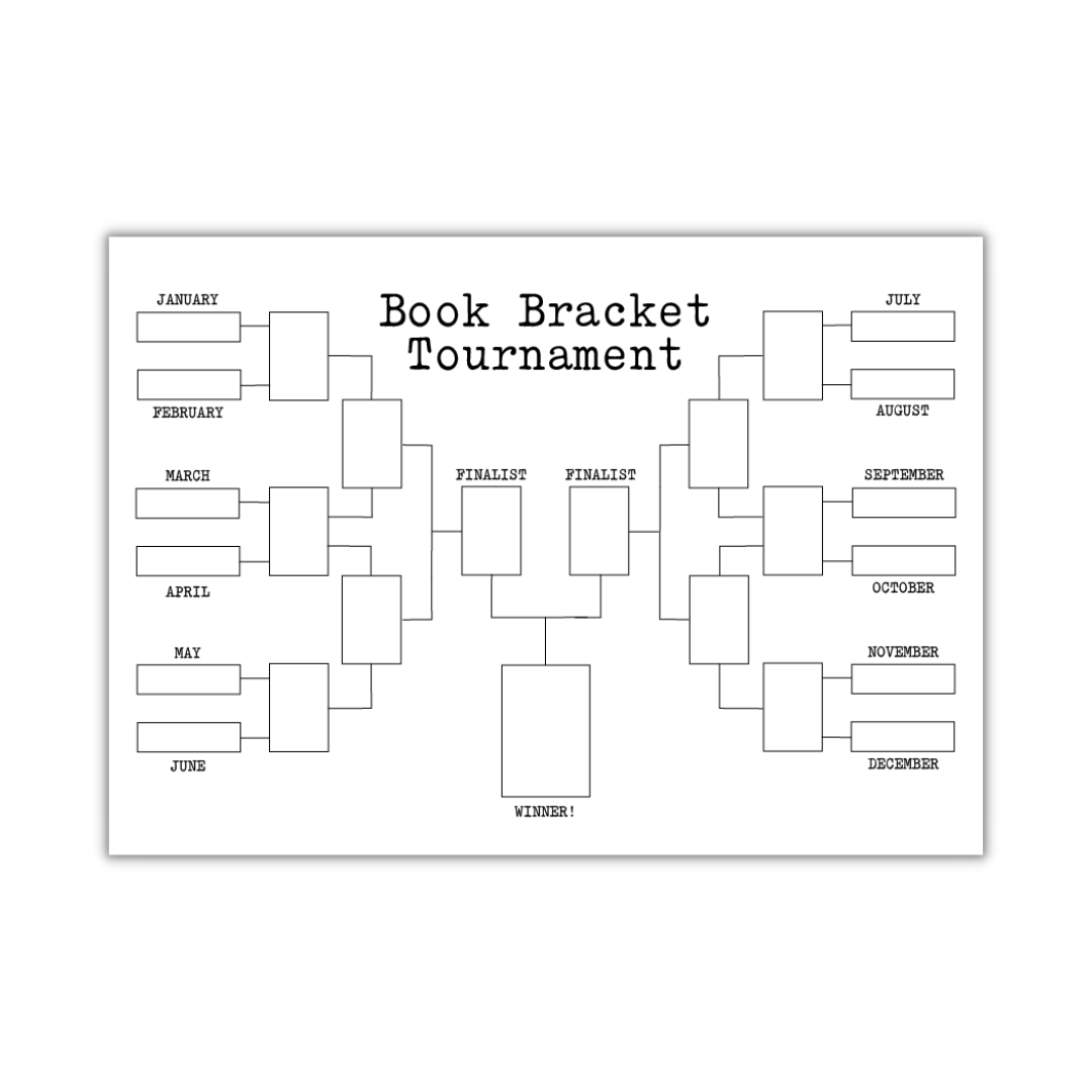 Book Bracket Tournament - Journal Project Kit