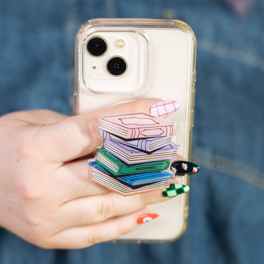 Stacks on Stacks Book Phone Grip