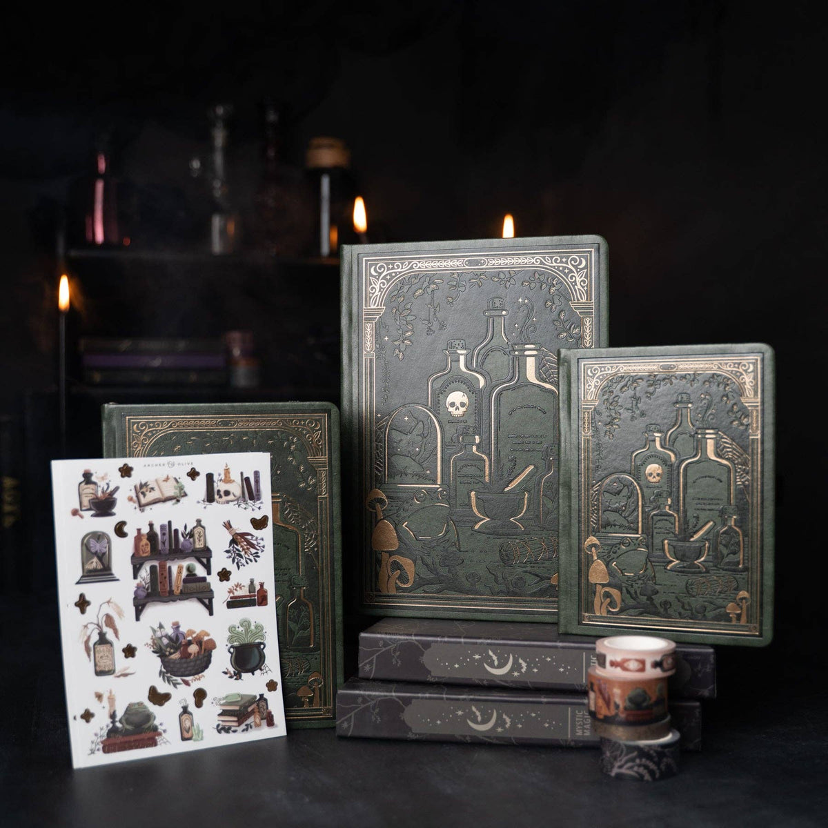 Archer and Olive - Apothecary Shelf Notebook