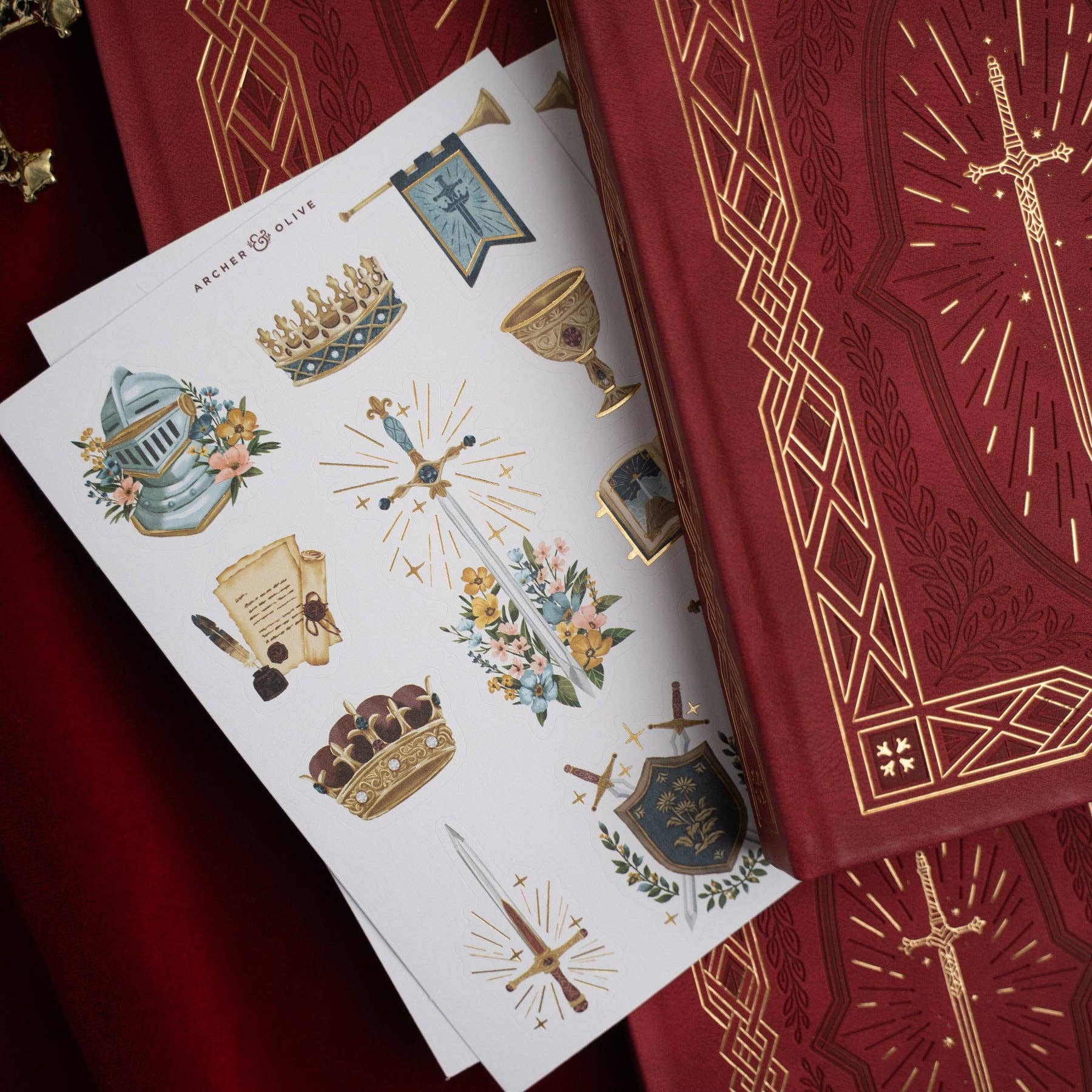 Archer and Olive - Stickers: Knight's Sword