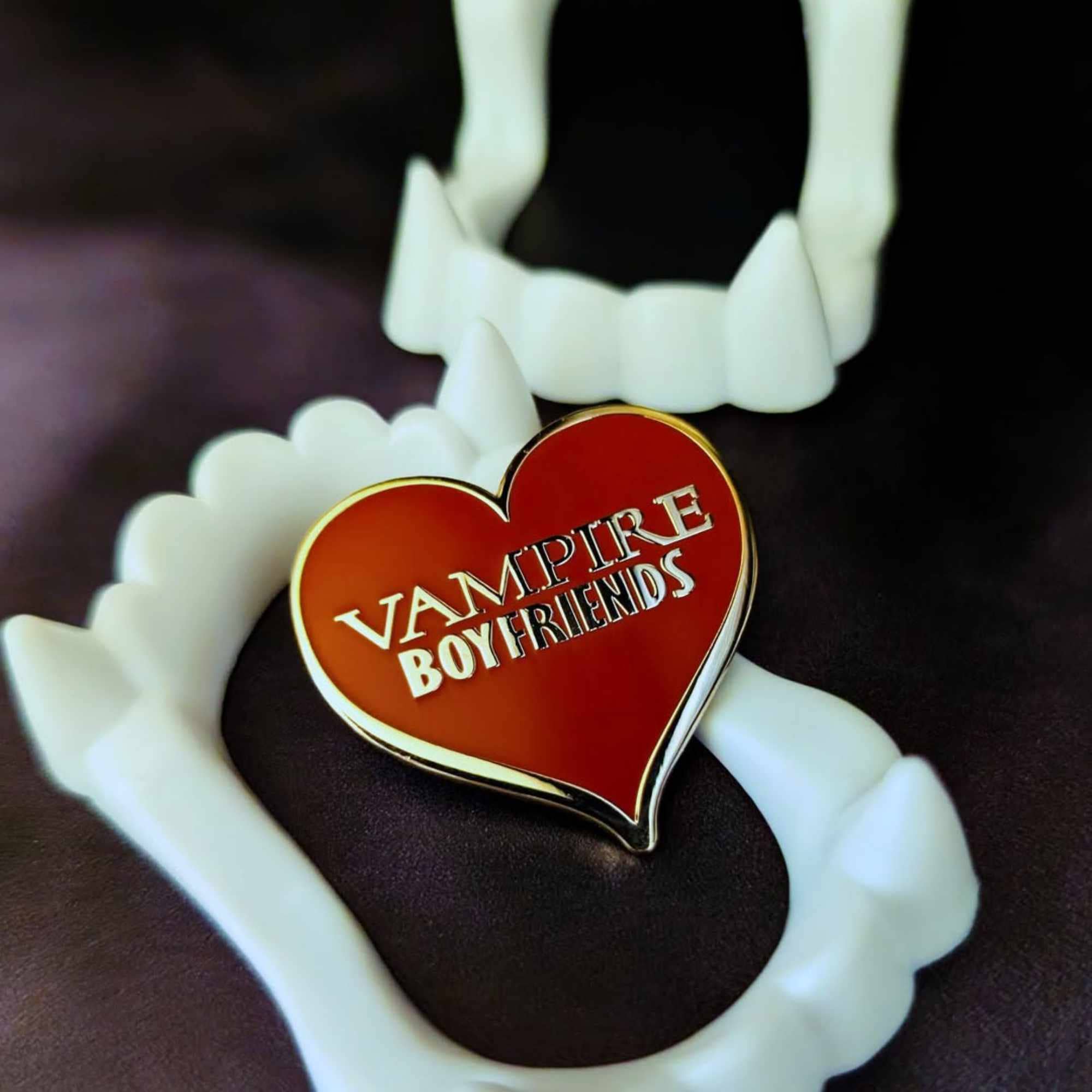 Cunning Linguist Co. - Vampire Boyfriends hard enamel pin