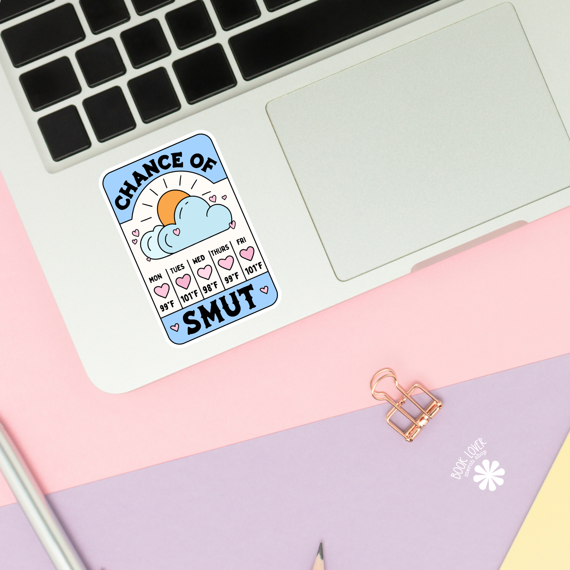 Chance of Smut Sticker