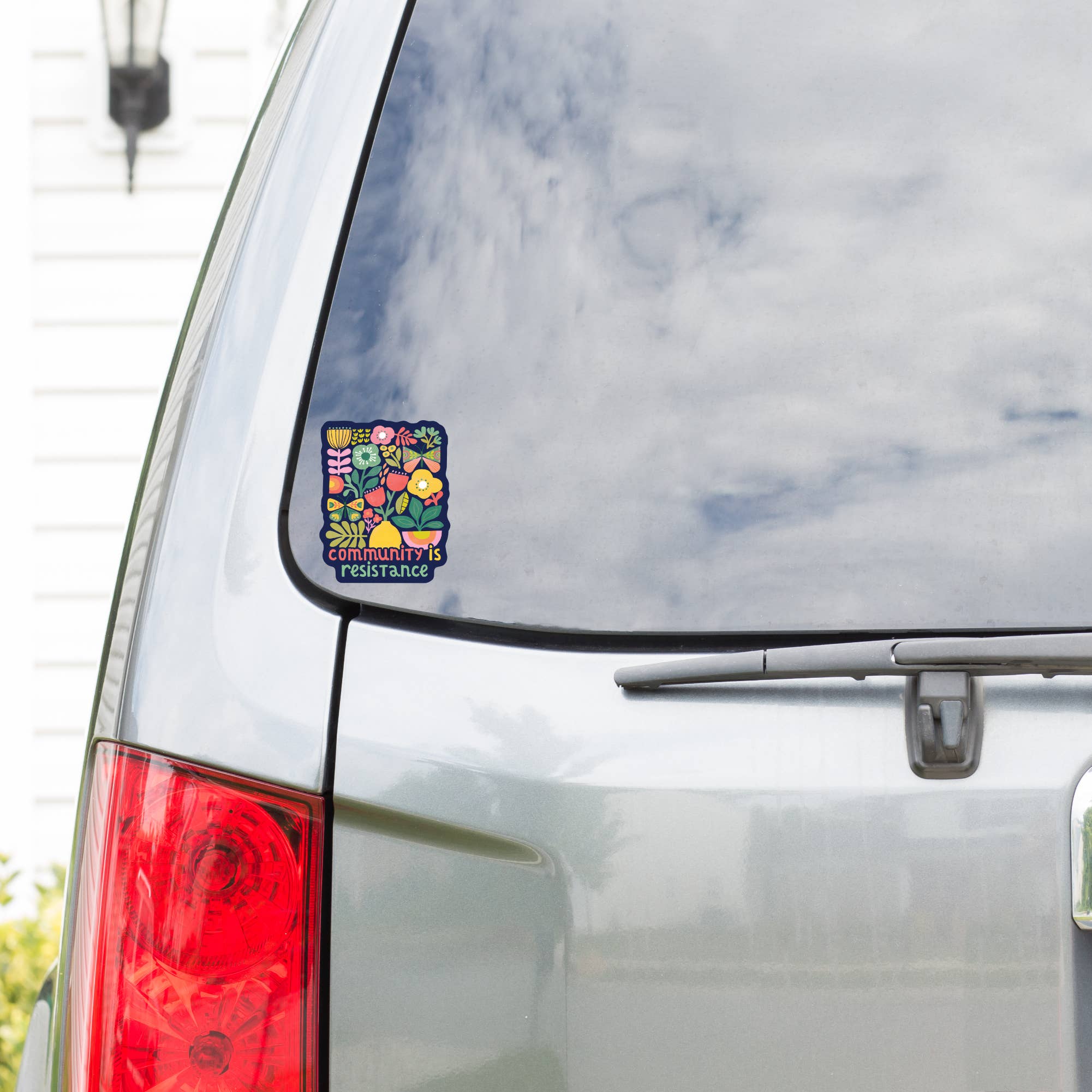 Juju and Moxie - Community is Resistance Sticker