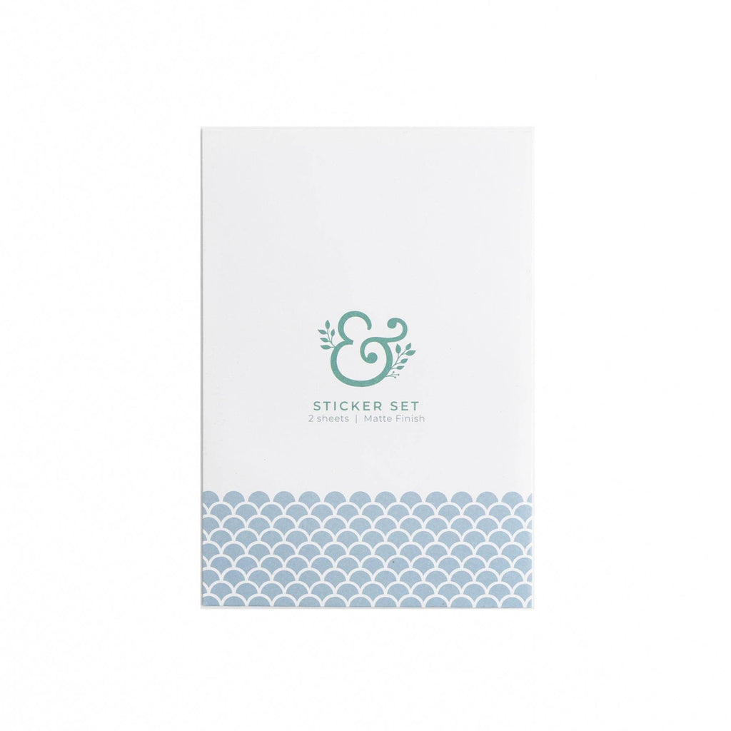 Archer and Olive - Vintage Mermaid Stickers