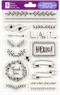 Borders, Frames & Icons Clear Stamp Set