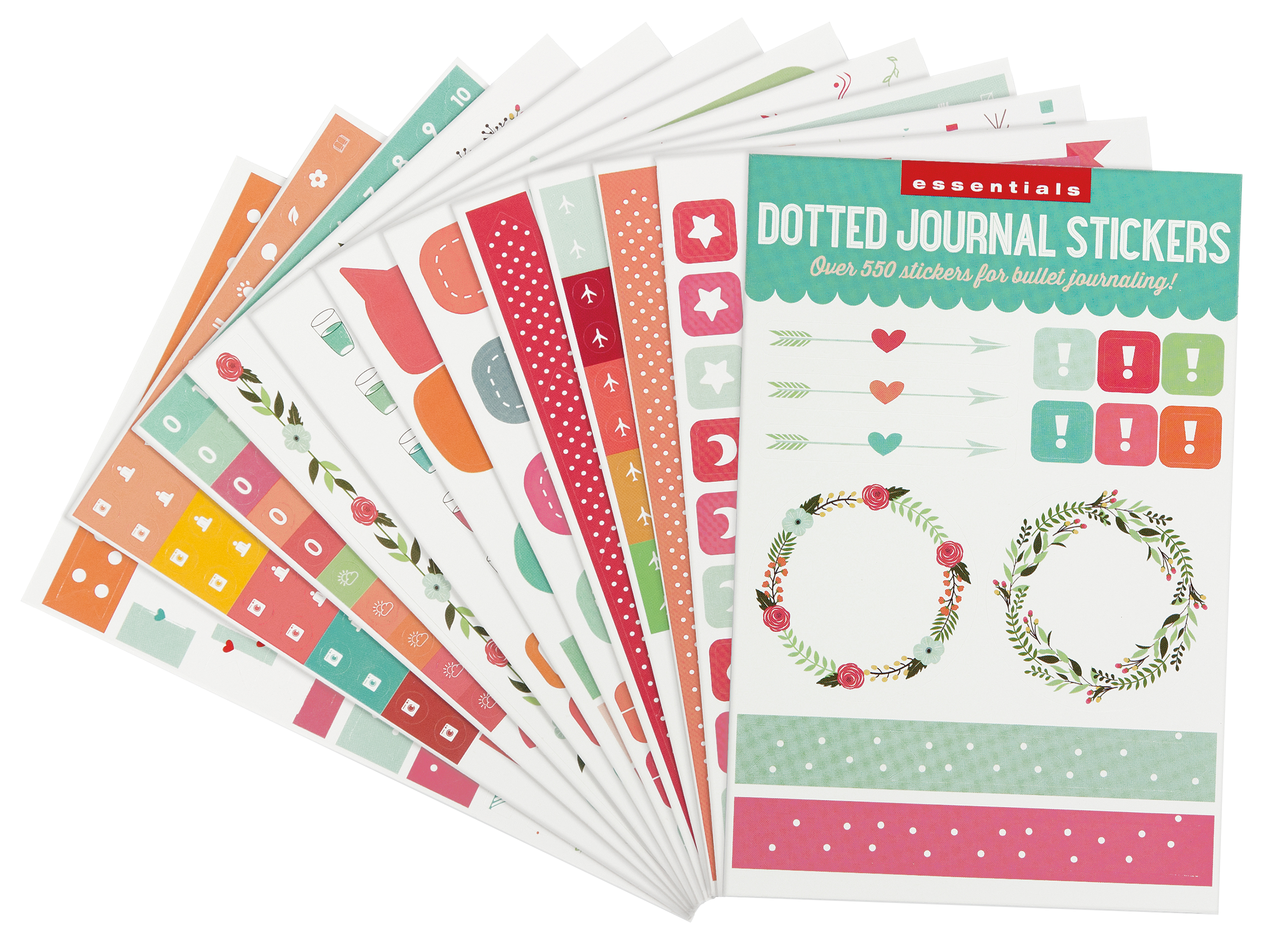 Essentials Dotted Journal Planner Stickers