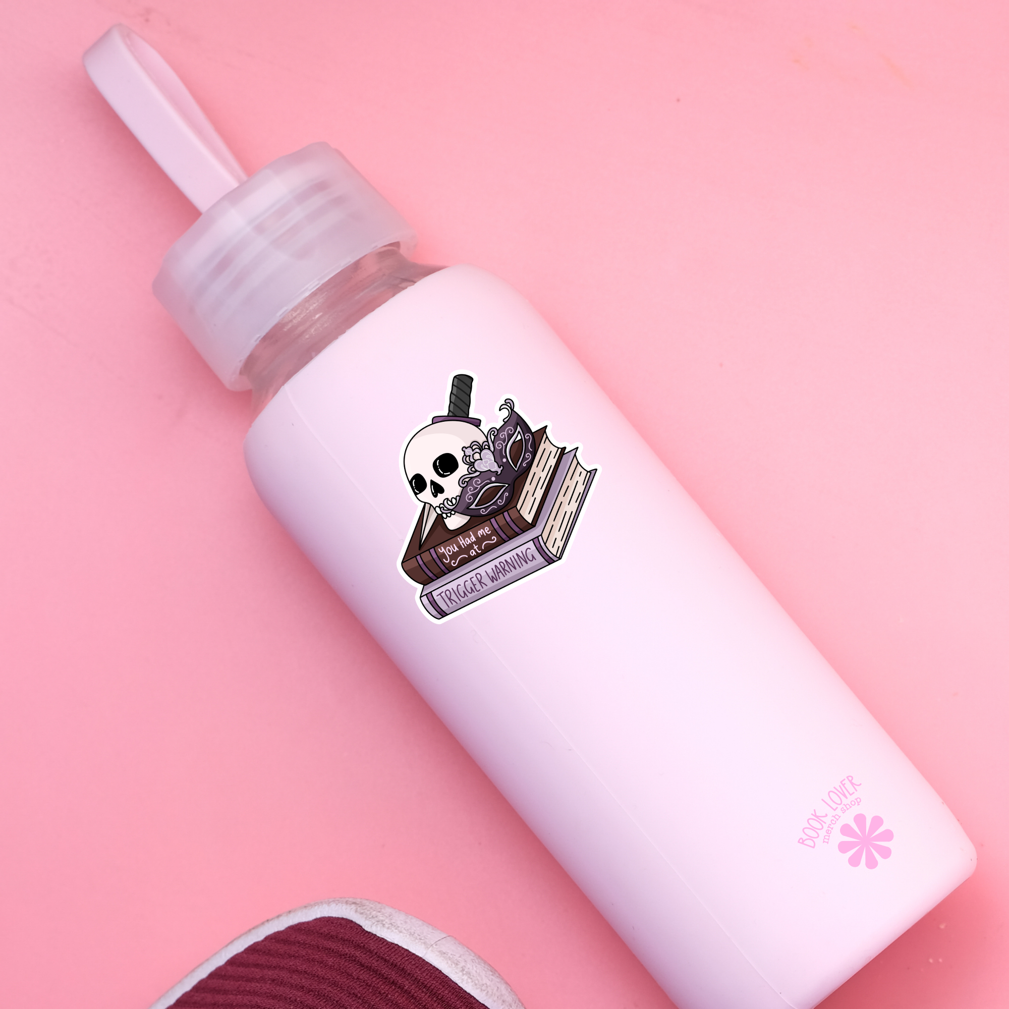 You Had Me At Trigger Warning Sticker