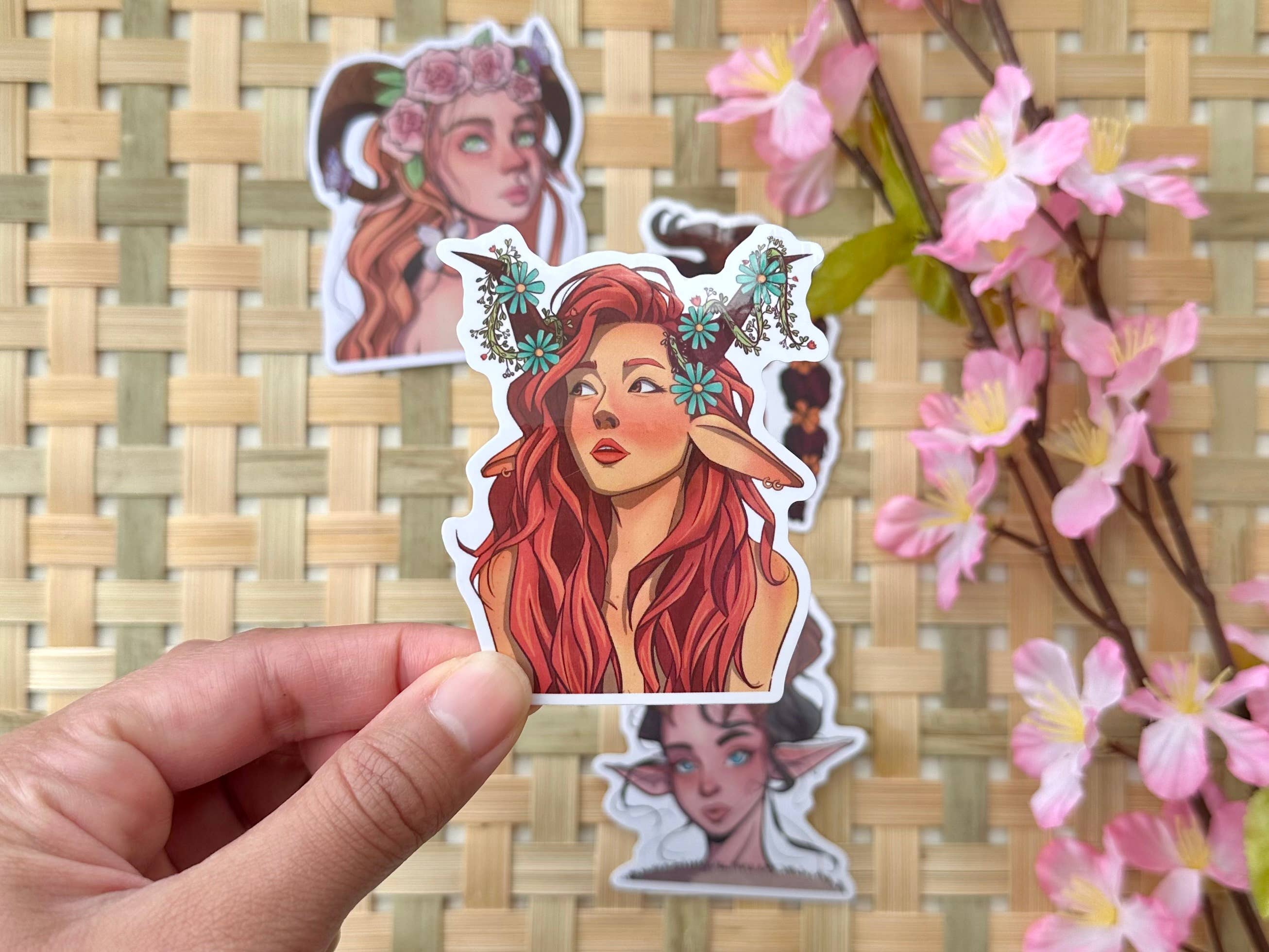 Summer Faun Vinyl Waterproof Sticker