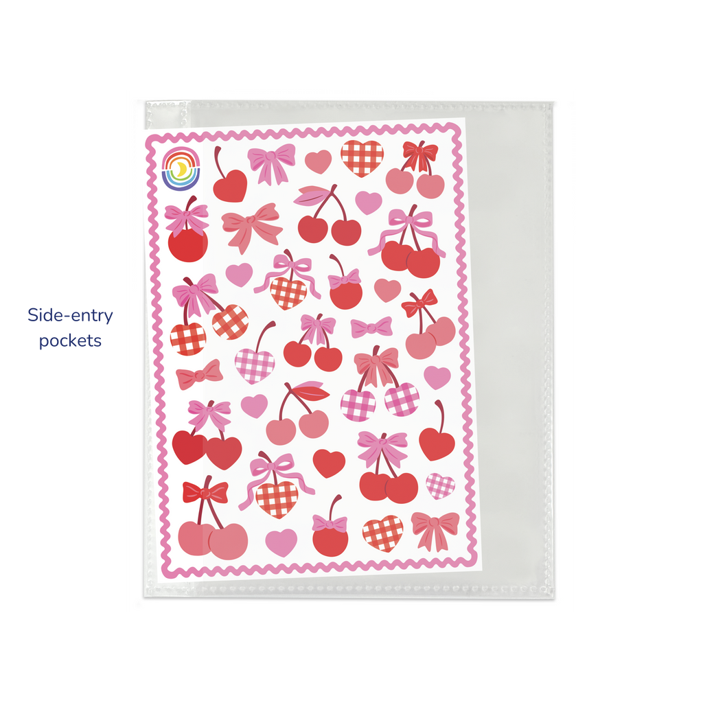 Moonbow Creative Co. - Sticker Organizing Folder Confetti Blue Moon