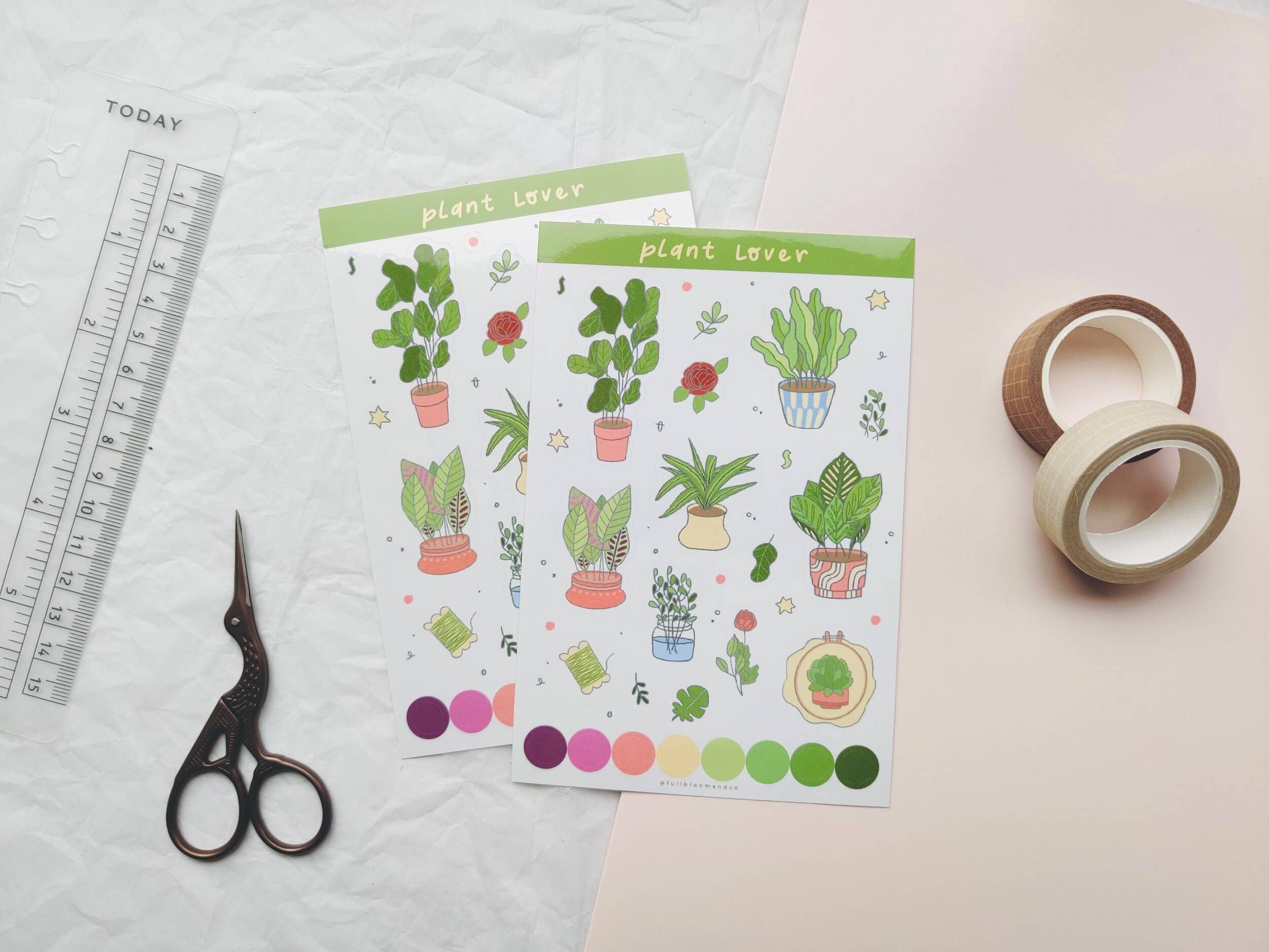 Plant Lover Sticker Sheet