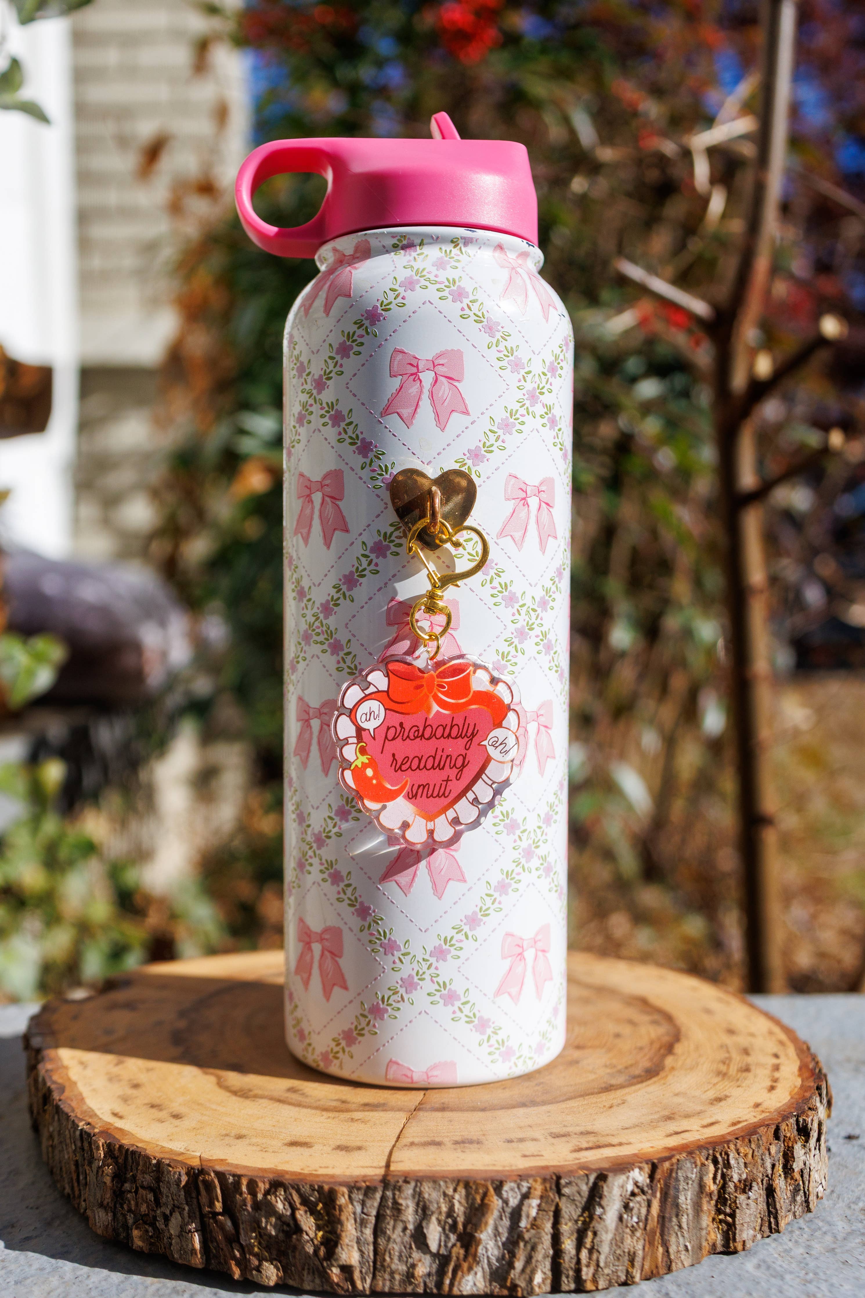 Pinstory - "Probably Reading Smut" Keychain/Kindle Charm