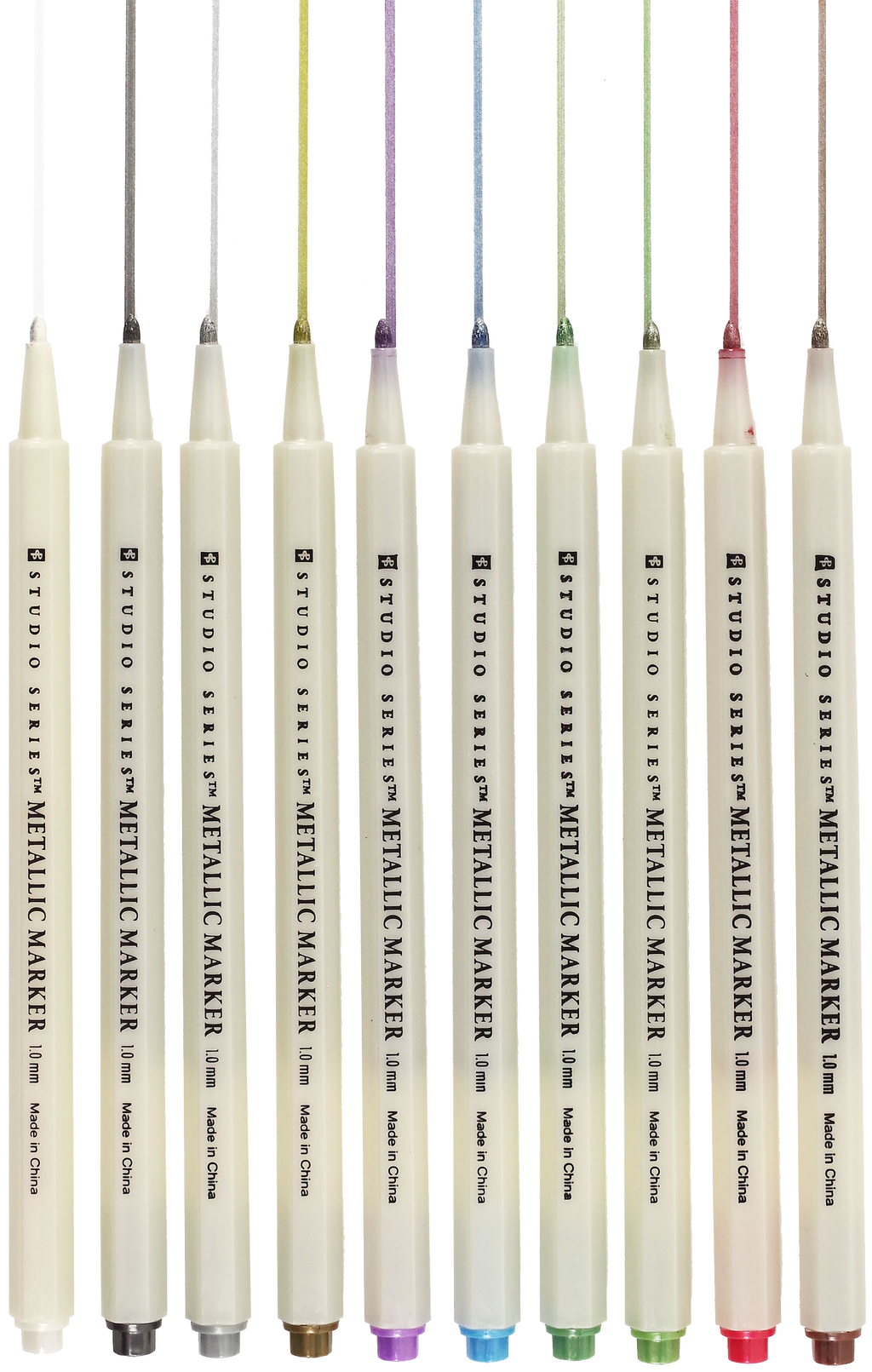 Studio Series Metallic Markers Set