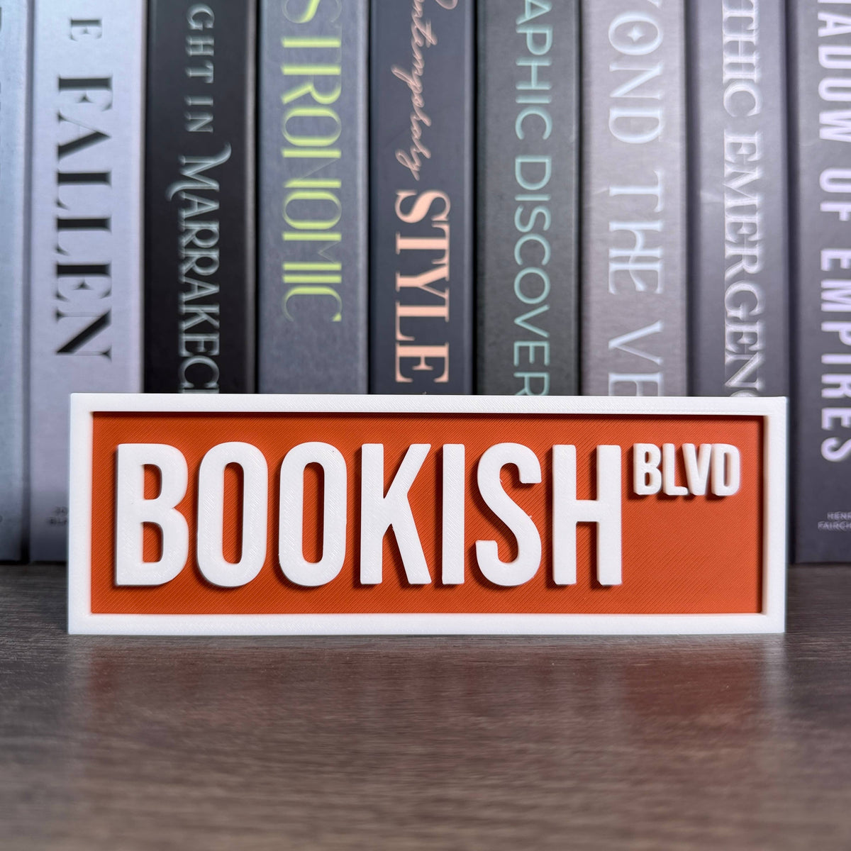 Bookish Street Sign