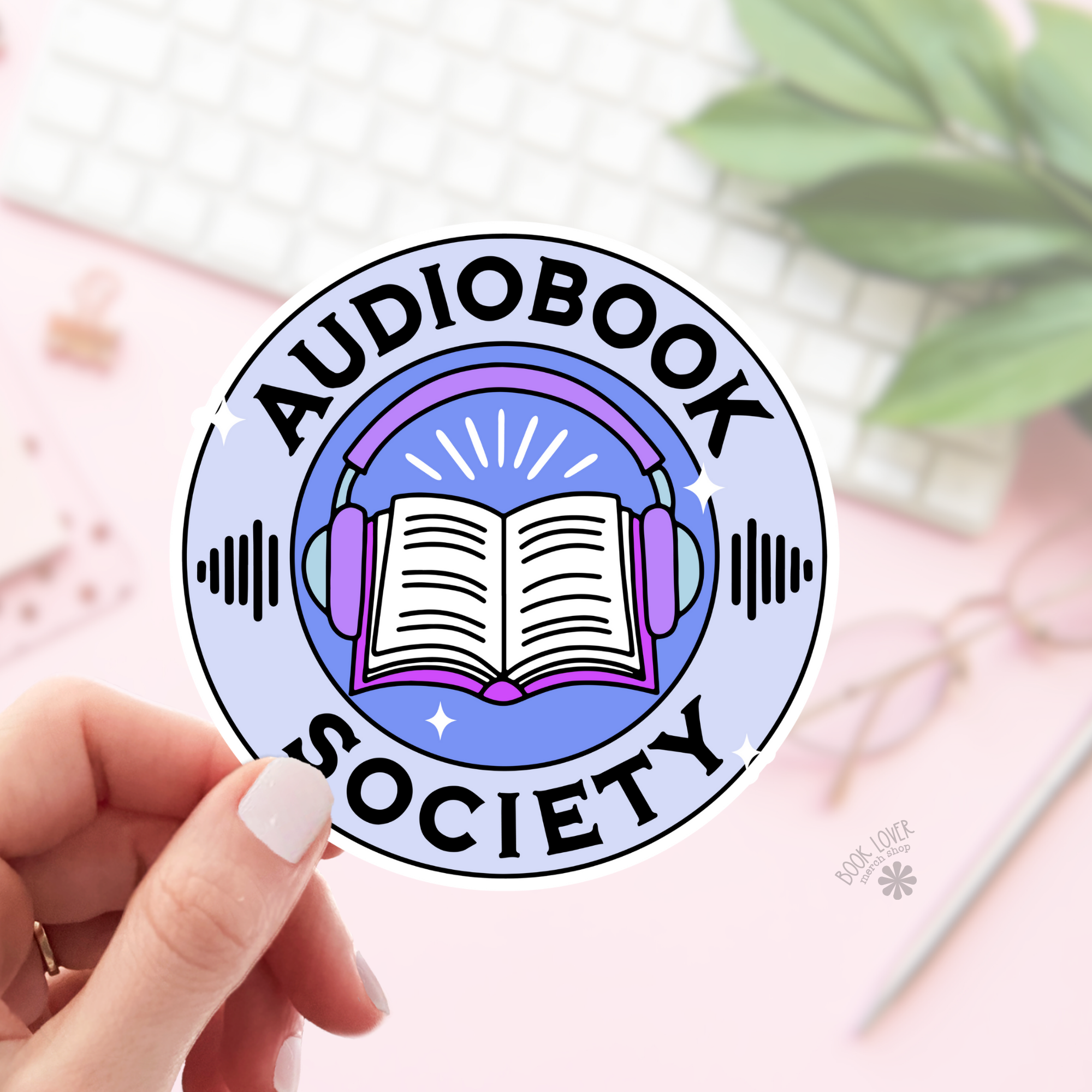 Audiobook Society Sticker