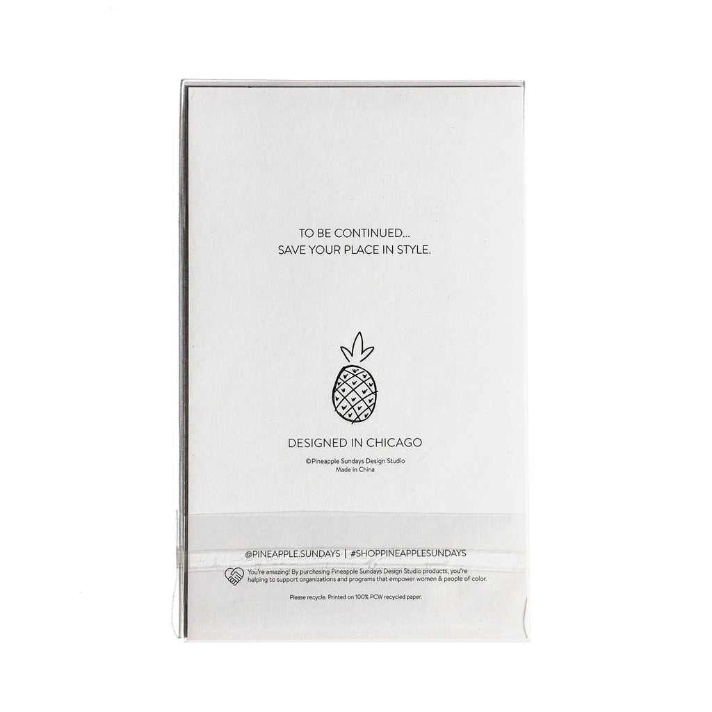 Plant Lady Brass Bookmark