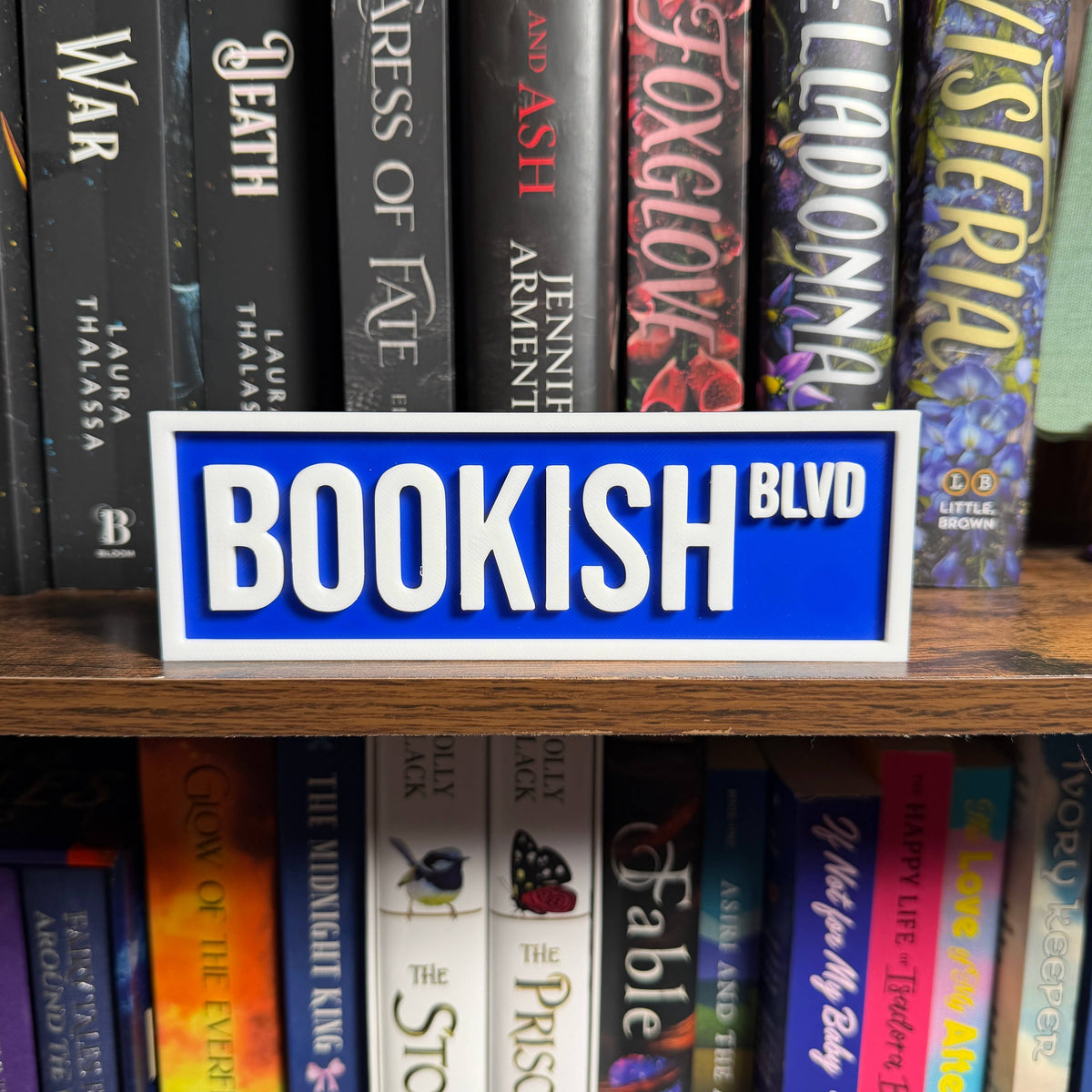 Bookish Street Sign