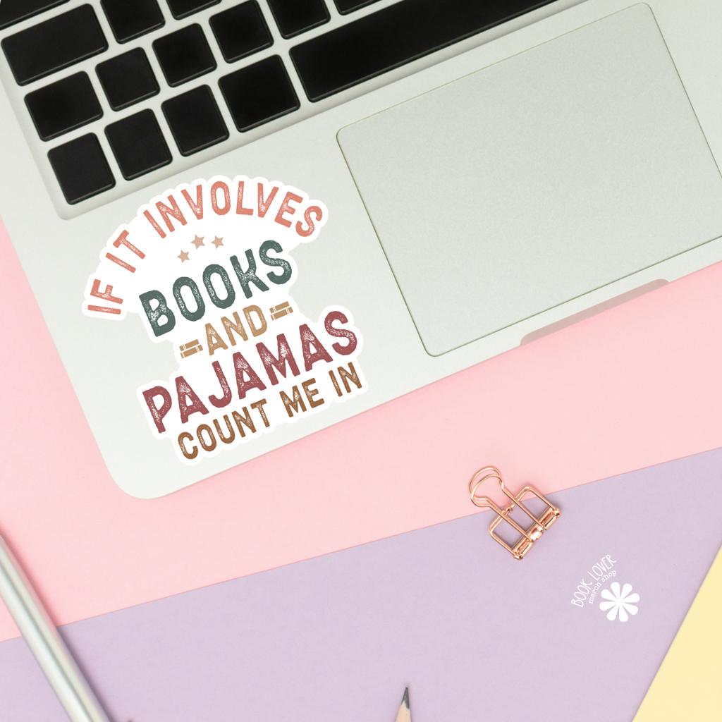 If It Involves Books... Sticker
