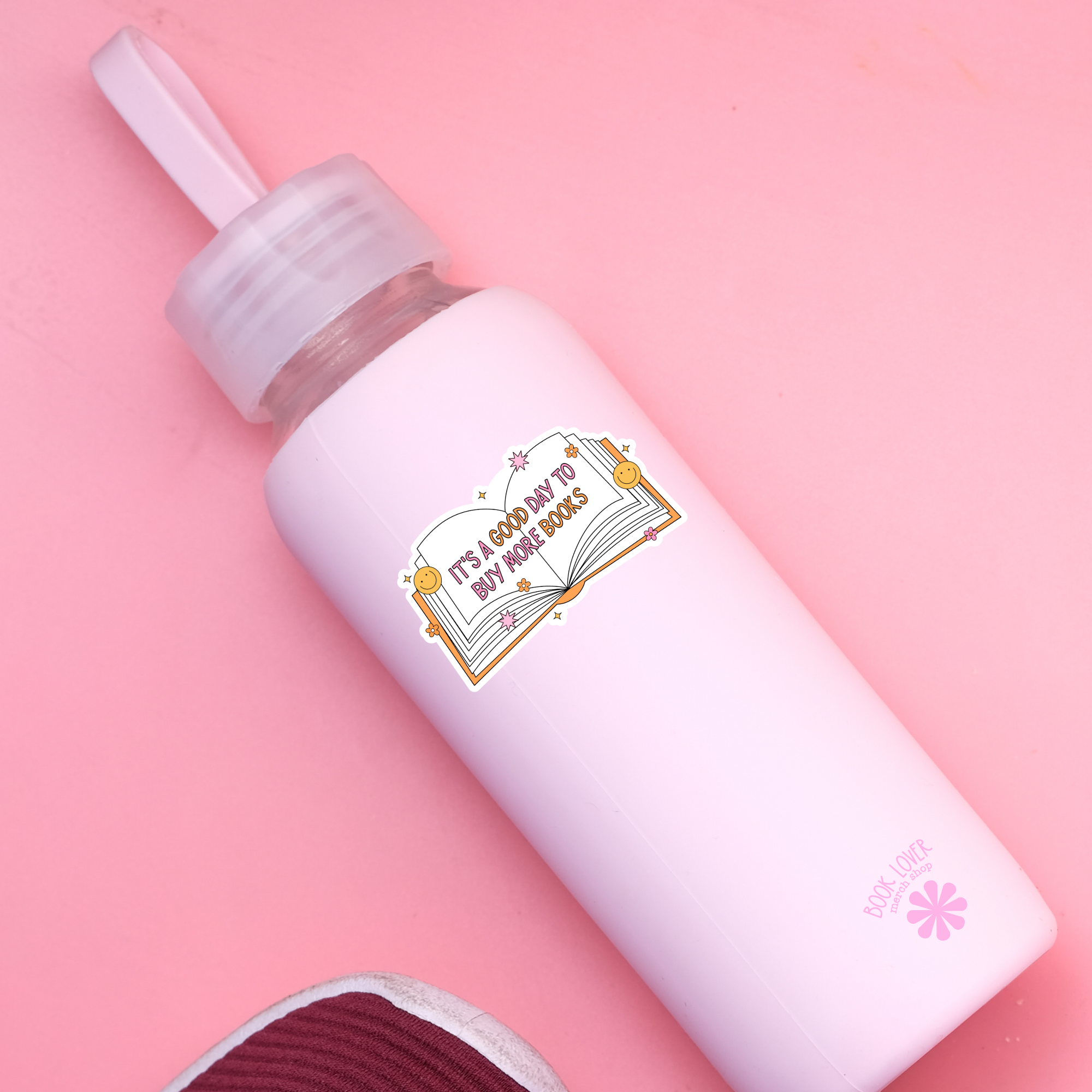 Good Day To Buy More Books Sticker