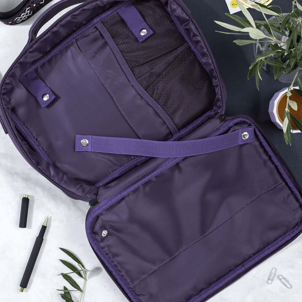 The Perfect Journal Bag - Purple