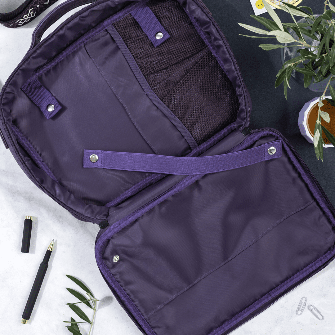 The Perfect Journal Bag - Purple