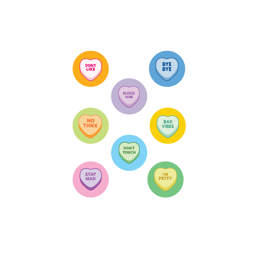 Sticker Sheet - Unbroken Hearts