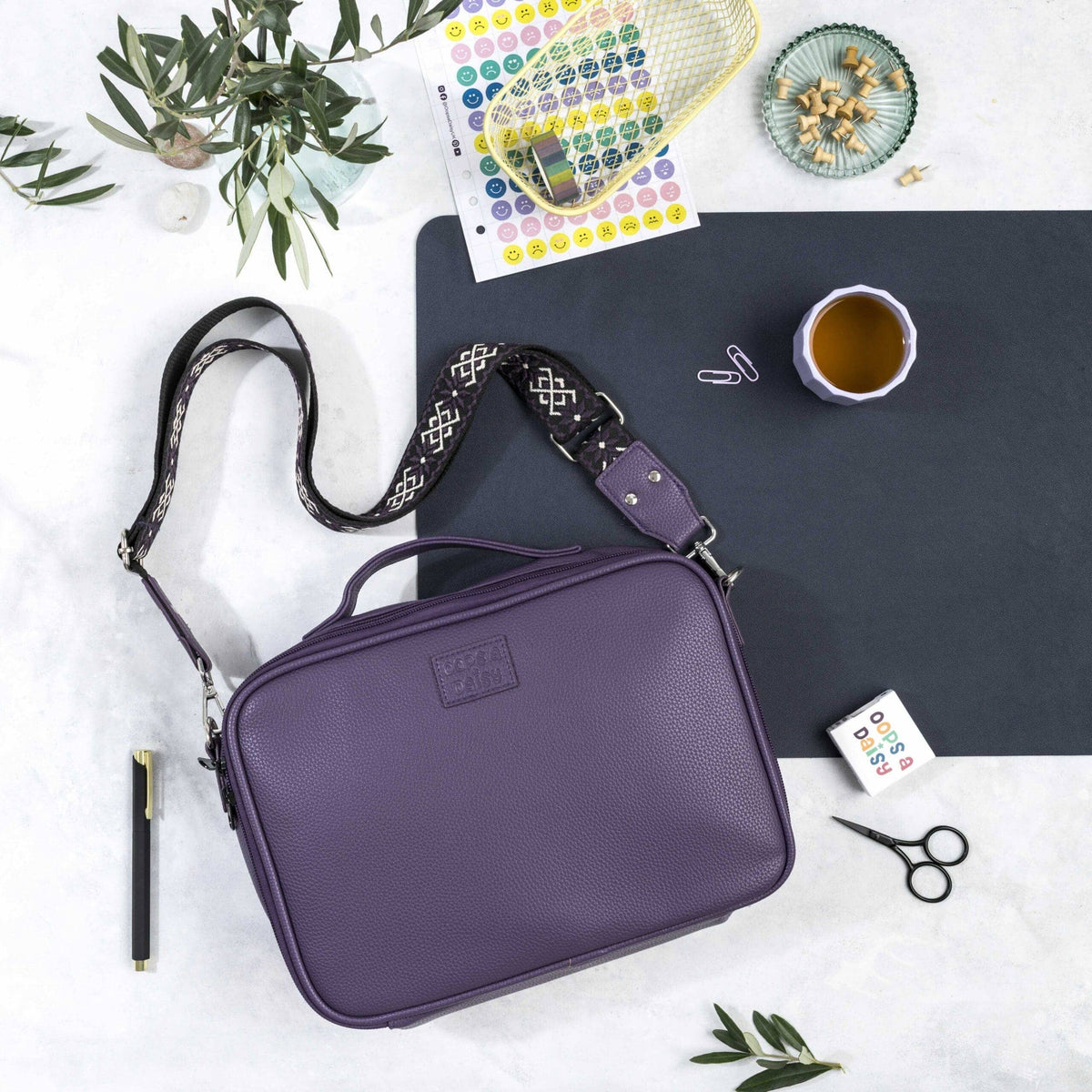 The Perfect Journal Bag - Purple