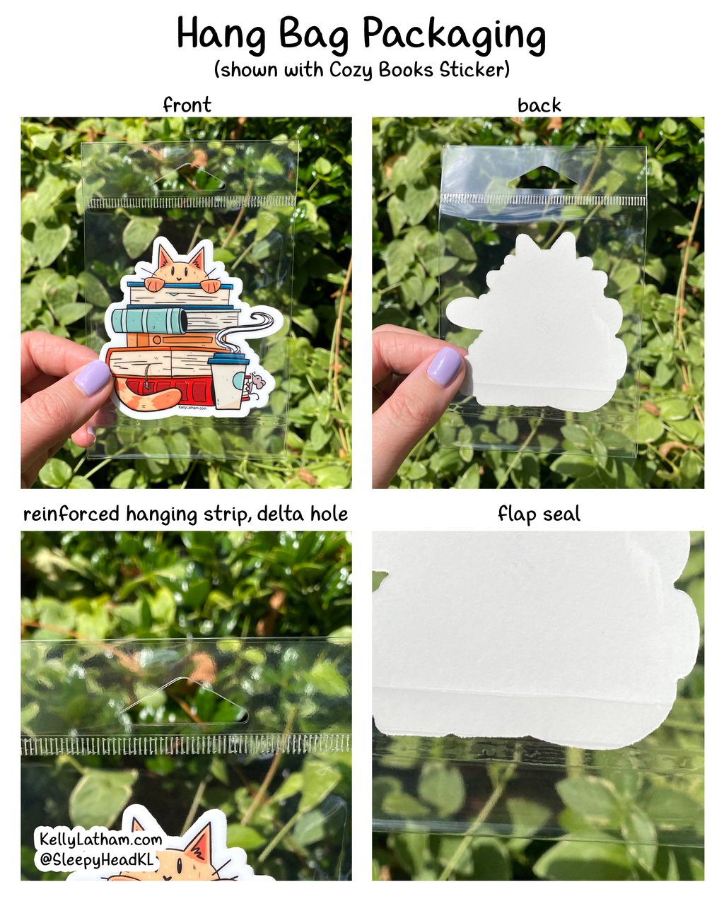 Donut Box of Books Sticker