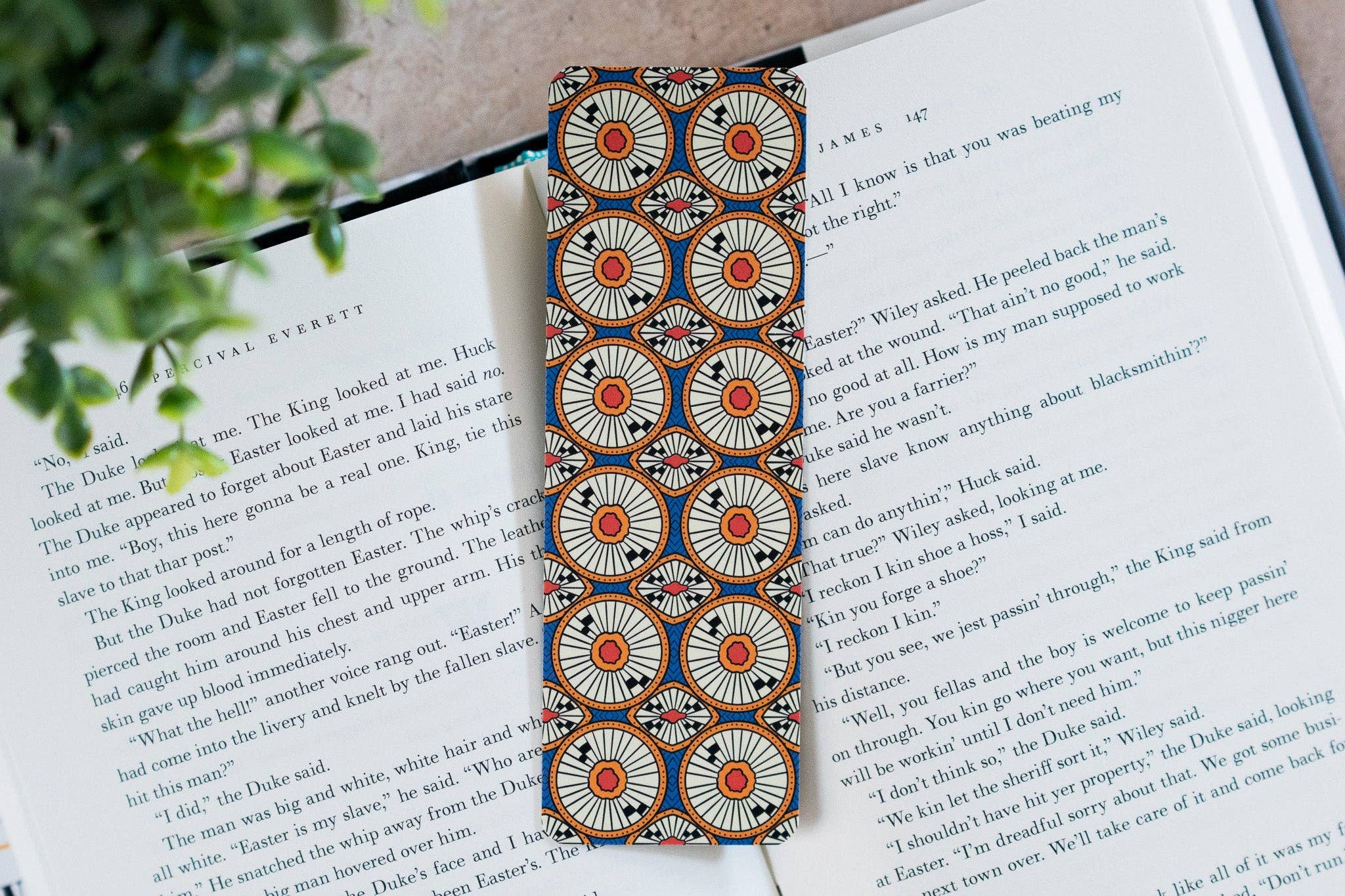 Circles Print Bookmark