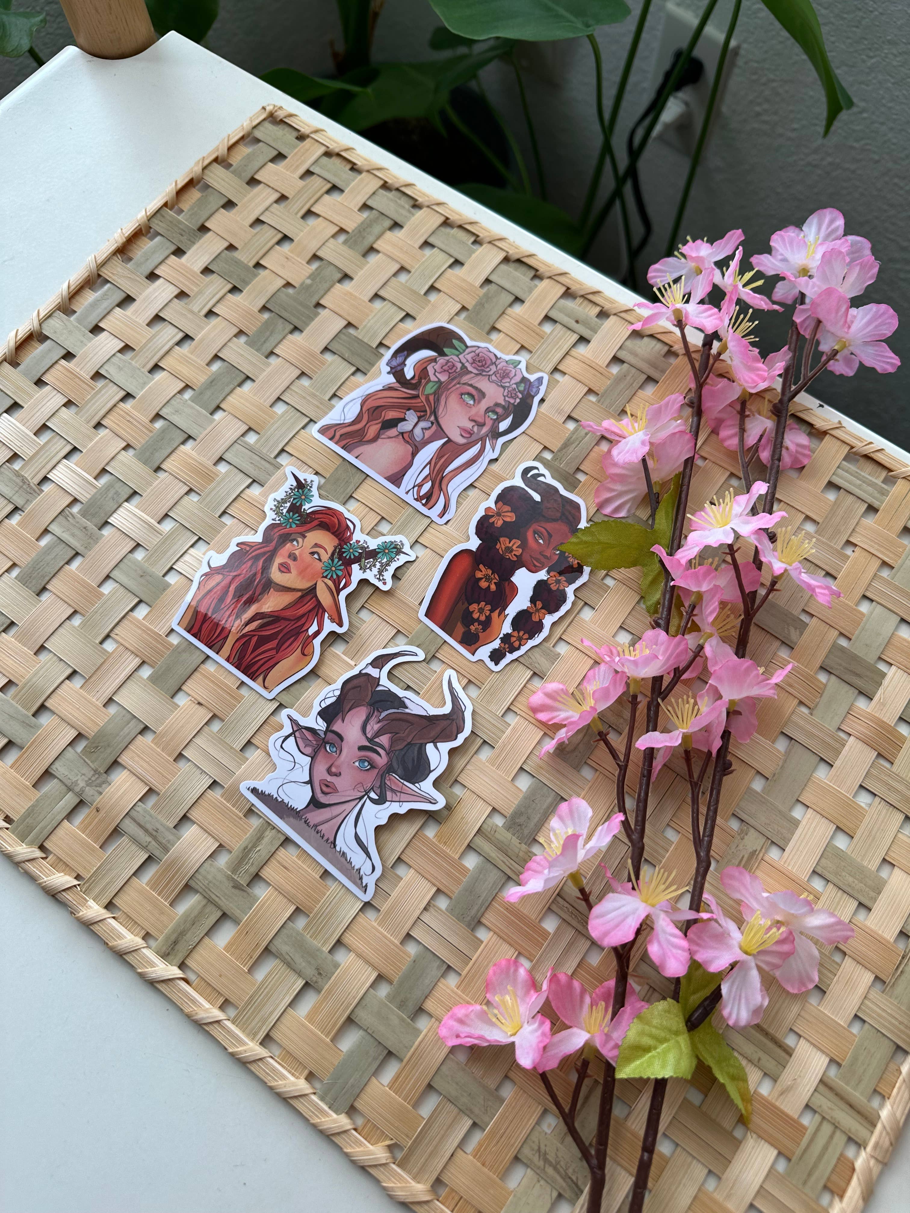 Summer Faun Vinyl Waterproof Sticker
