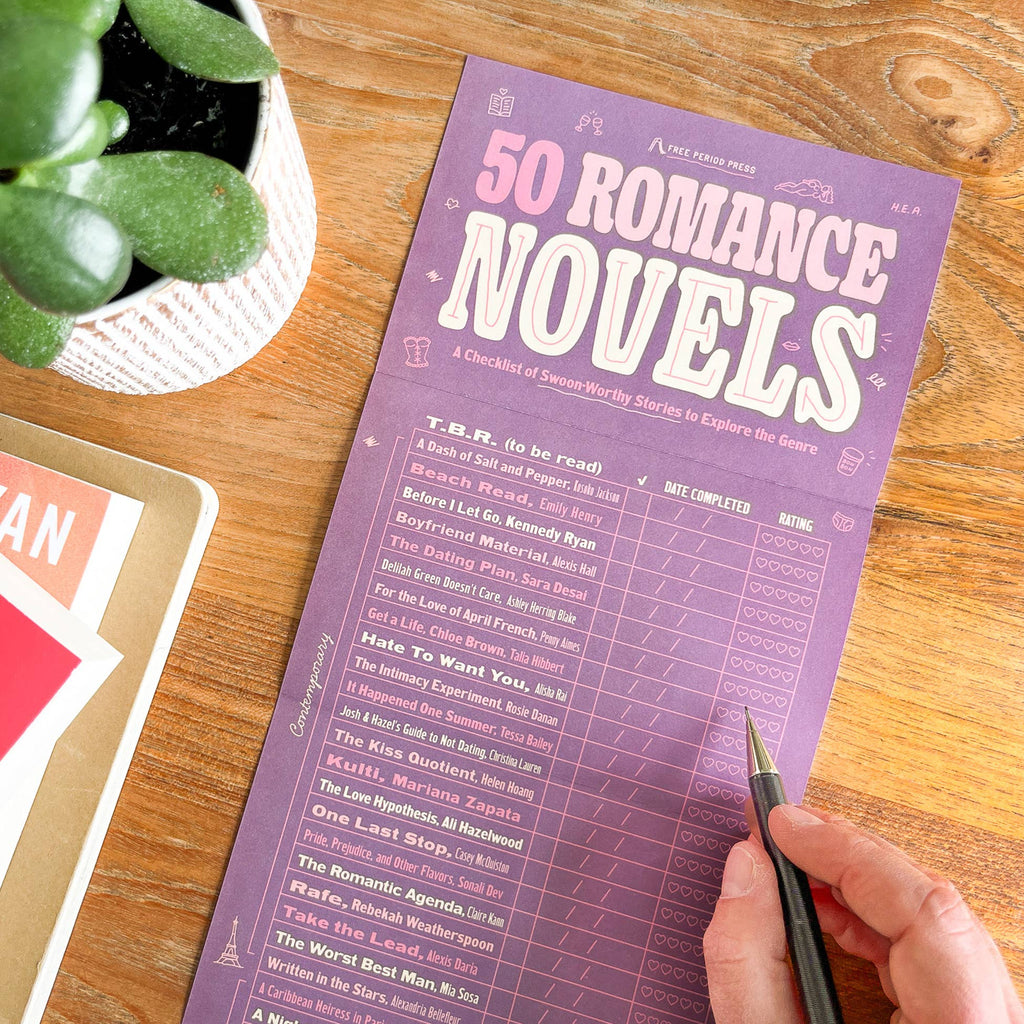 Free Period Press - 50 Romance Novels: A Checklist of Swoon-Worthy Stories