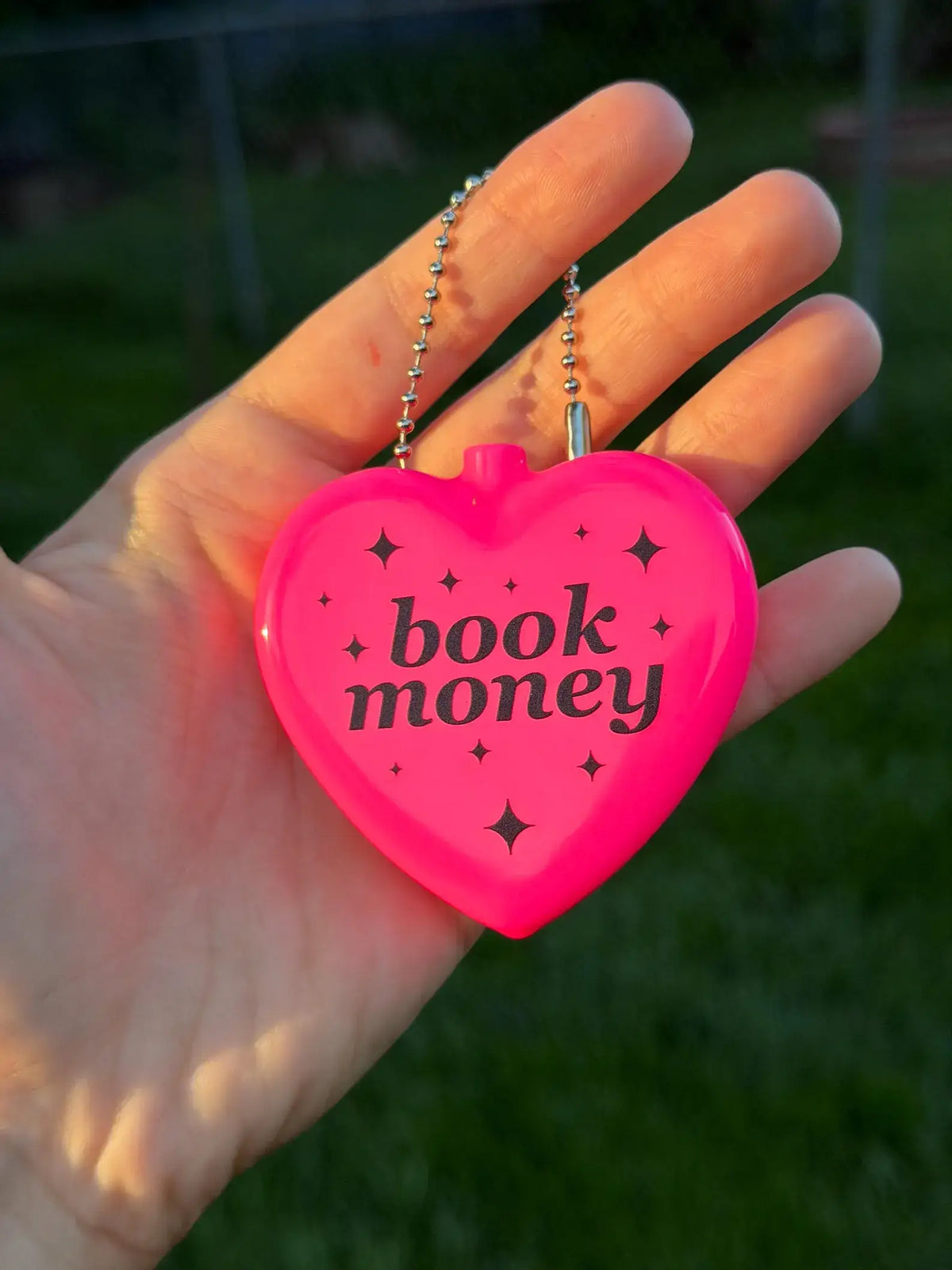 Rubber Heart Coin Purse - Book Money