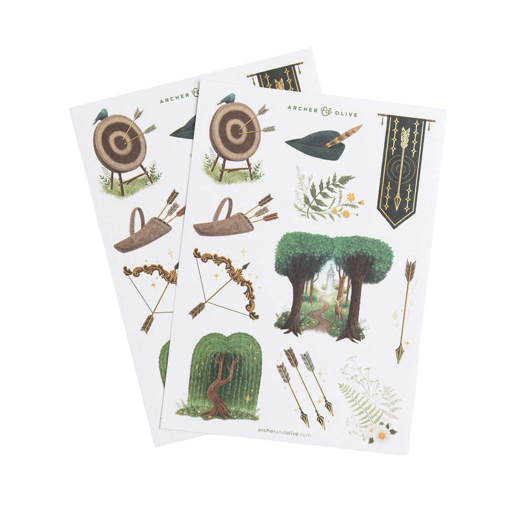 Archer and Olive - Stickers: The Archer