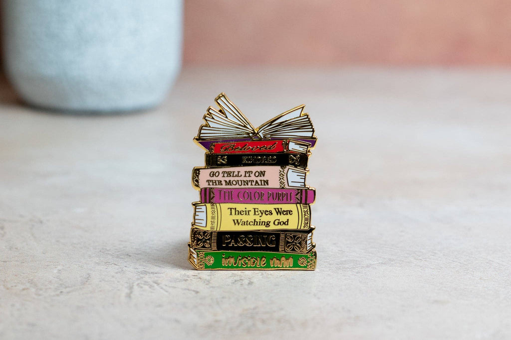 Pounded Yam Productions - Black Literary Classics Enamel Pin