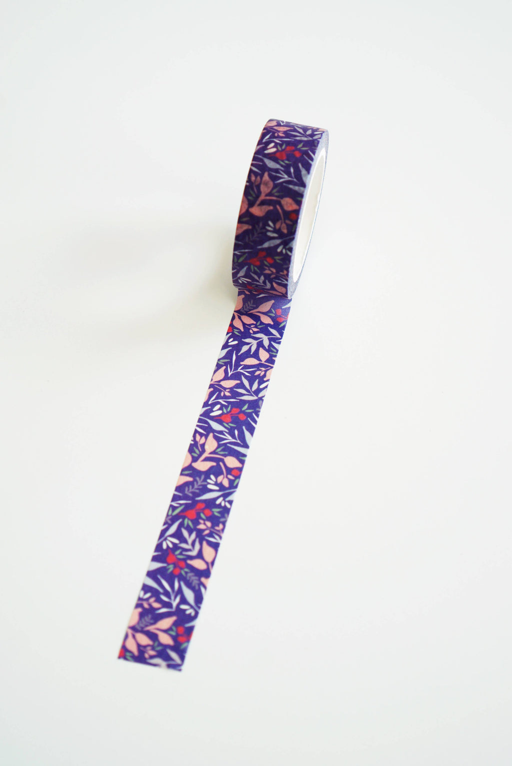 Medium Blue Floral Washi Tape