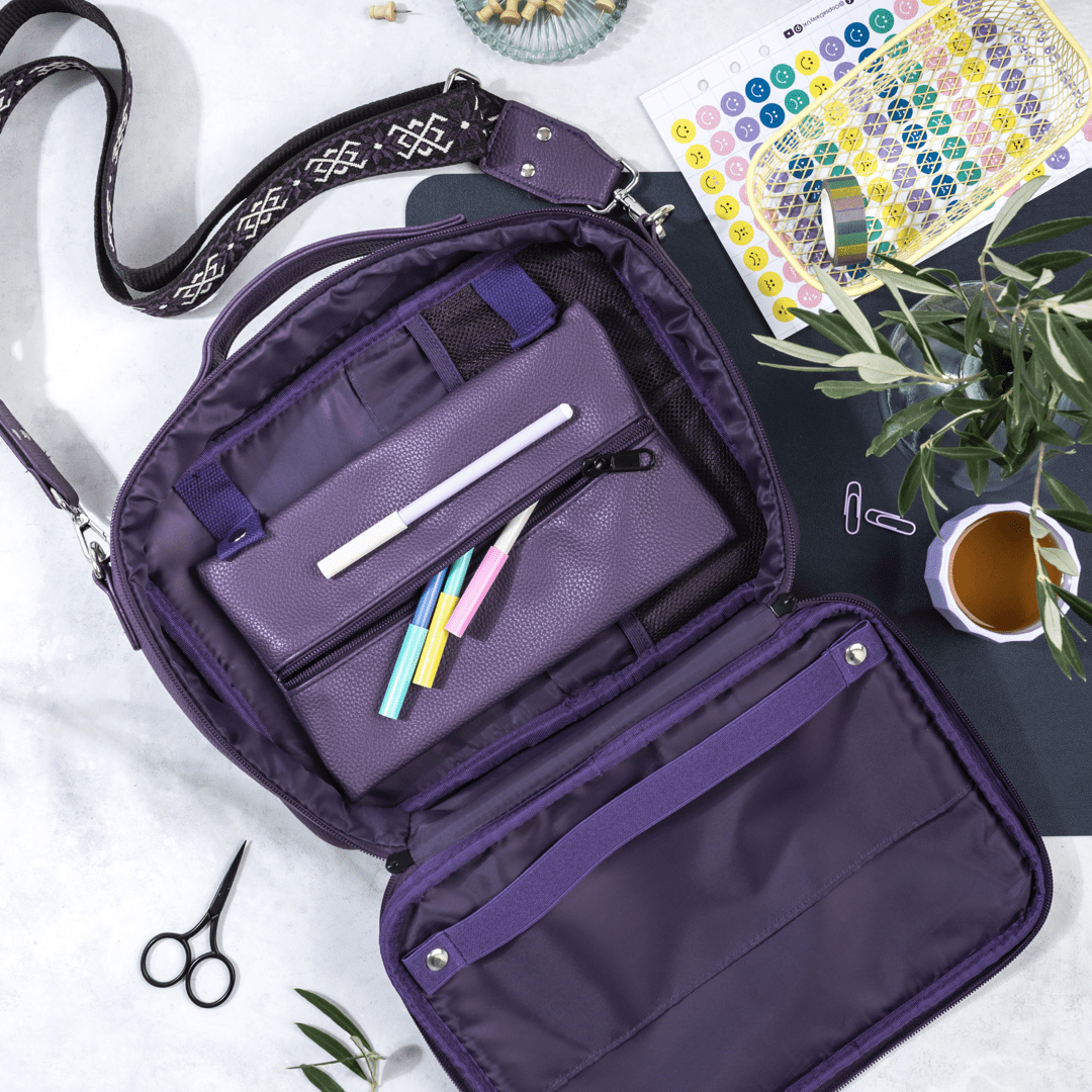 The Perfect Journal Bag - Purple