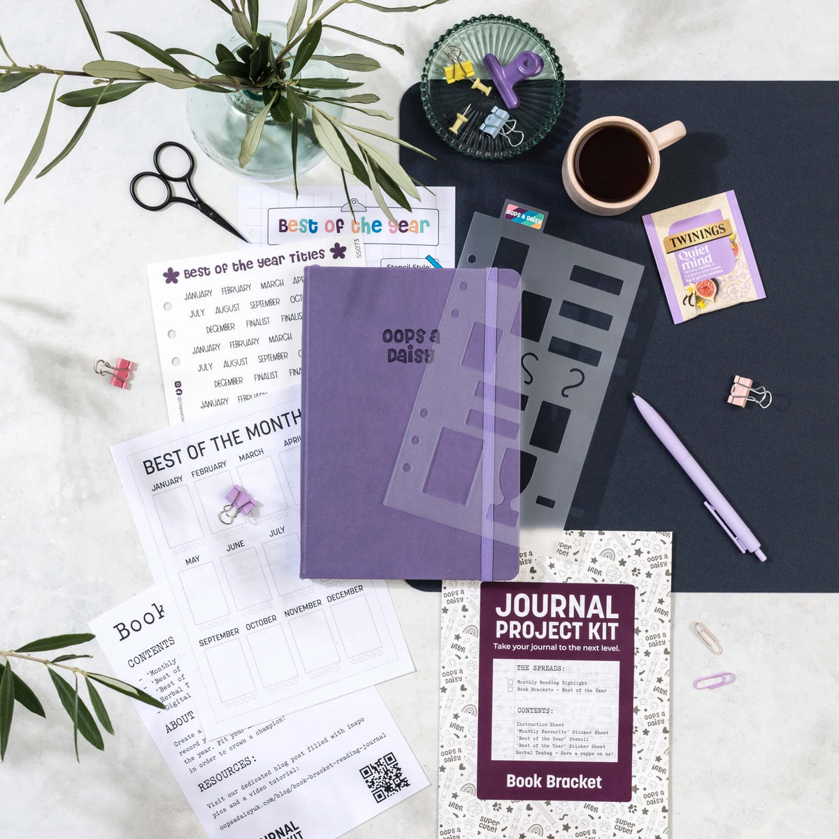 Book Bracket Tournament - Journal Project Kit