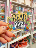 Read and Resist Sticker