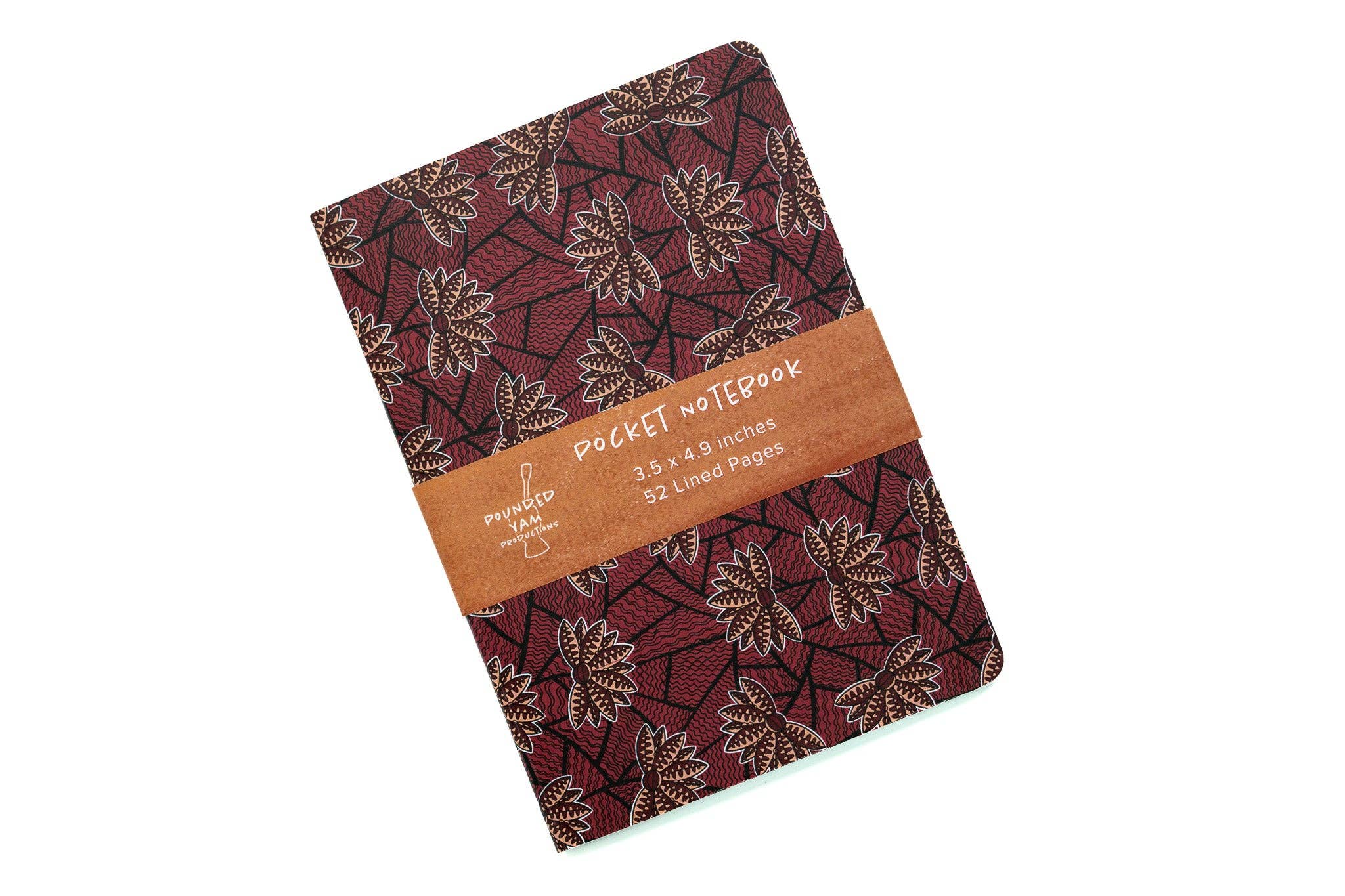 Red Blossom Pocket Notebook