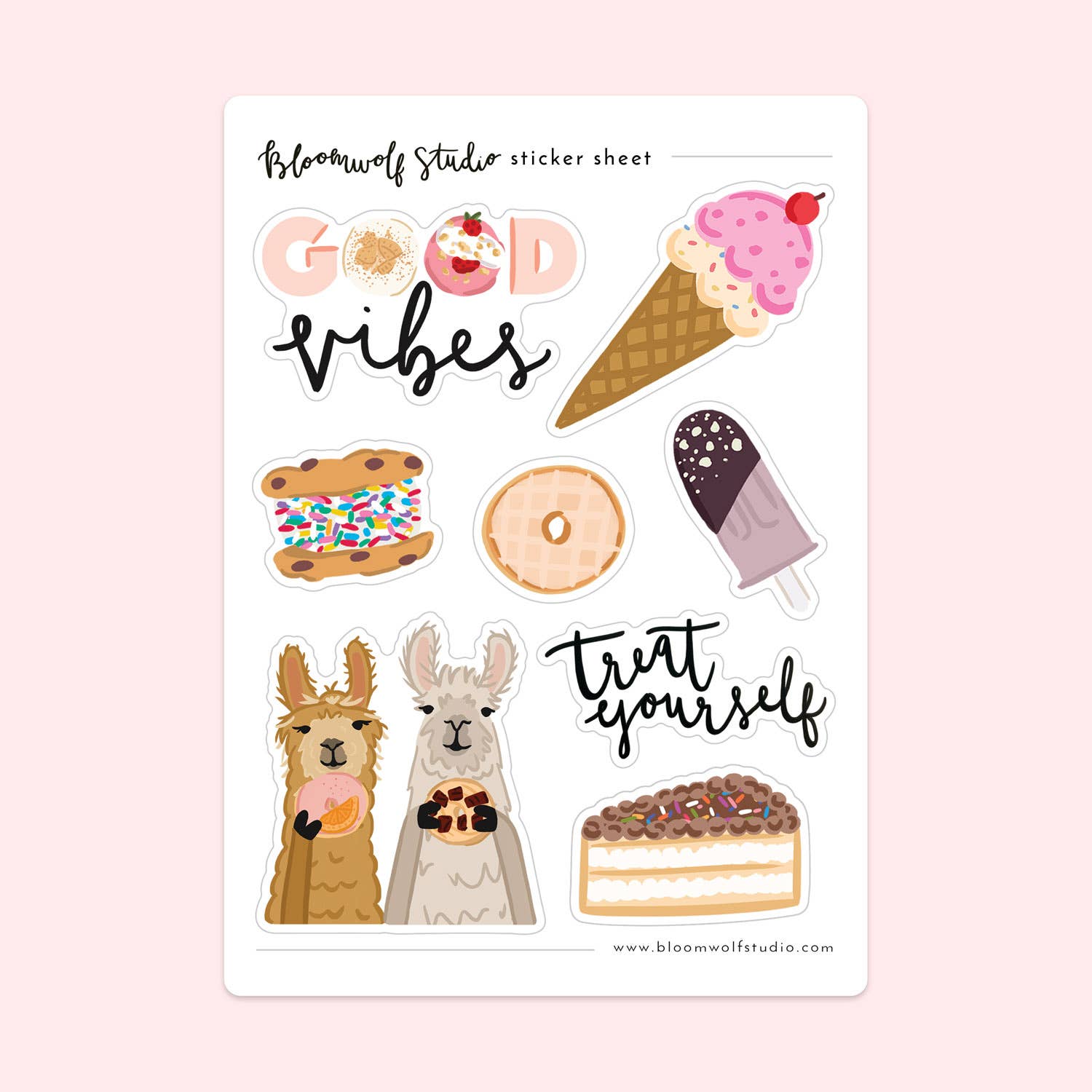 Sweet Treats Sticker Sheet