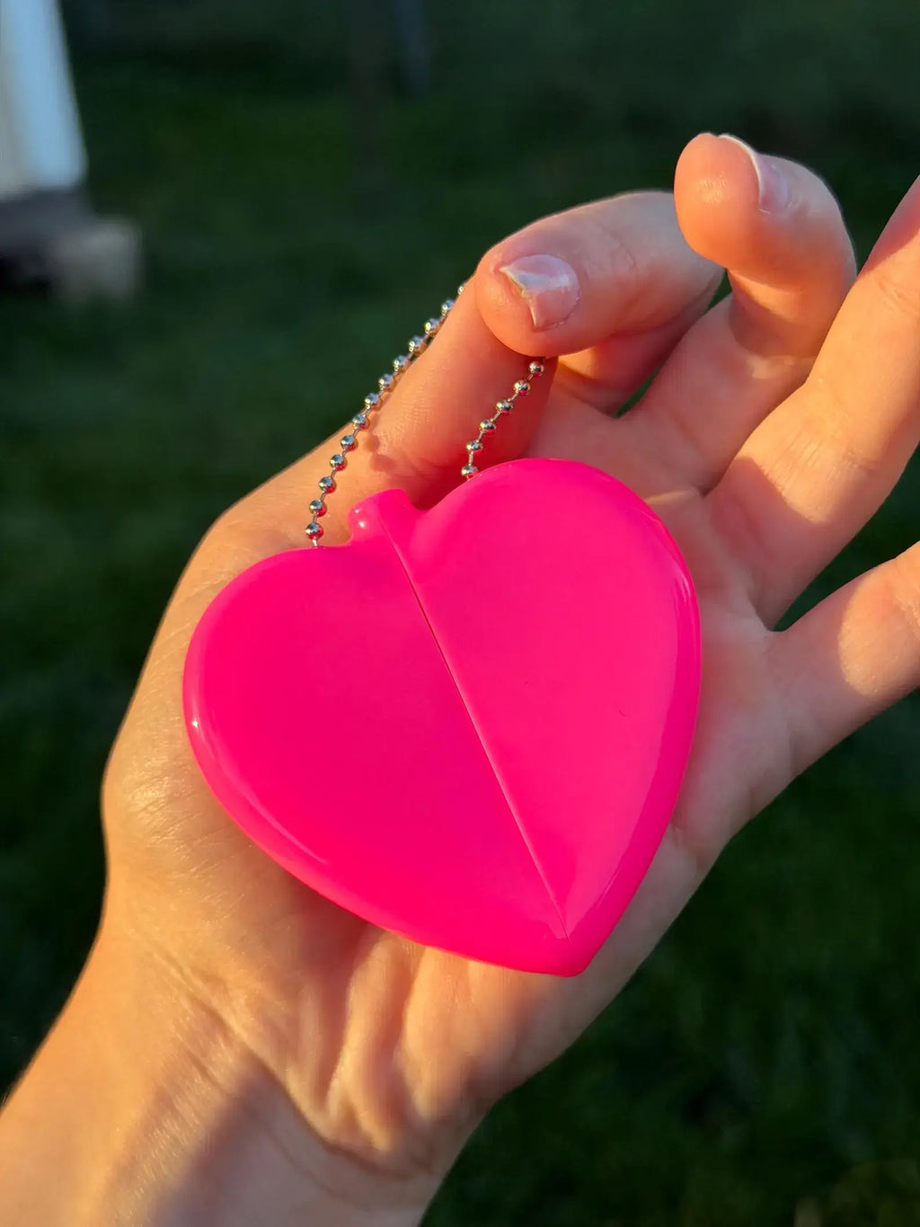 Rubber Heart Coin Purse - Book Money