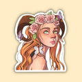 Spring Faun Vinyl Waterproof Sticker