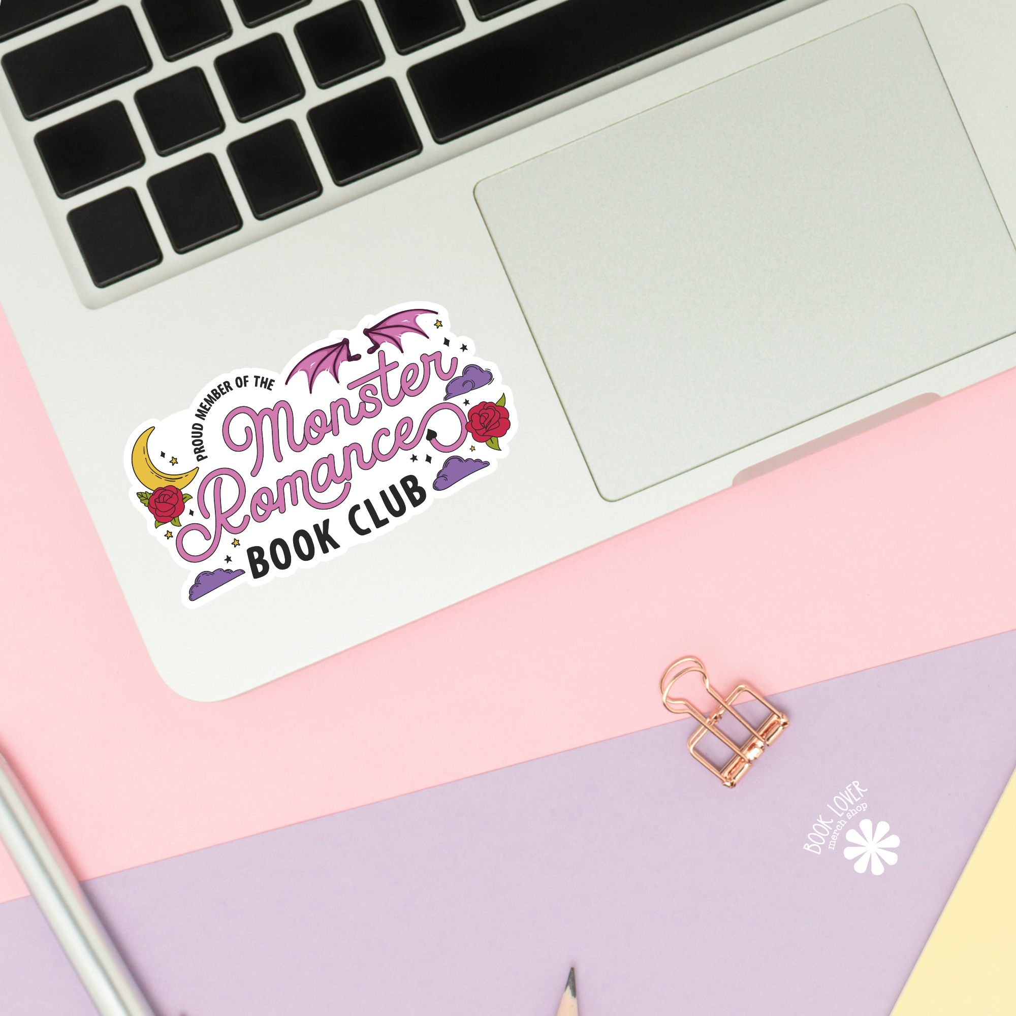 Proud Member of the Monster Romance Book Club Stickers