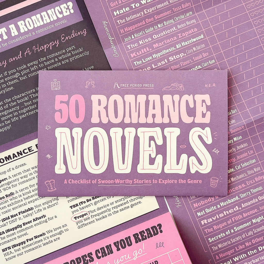 Free Period Press - 50 Romance Novels: A Checklist of Swoon-Worthy Stories