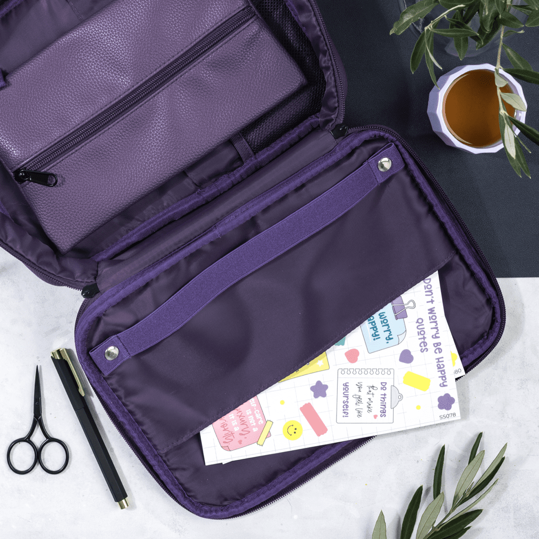 The Perfect Journal Bag - Purple