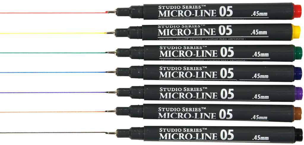 Studio Series Color Micro-Line Pen Set (Set of 7)